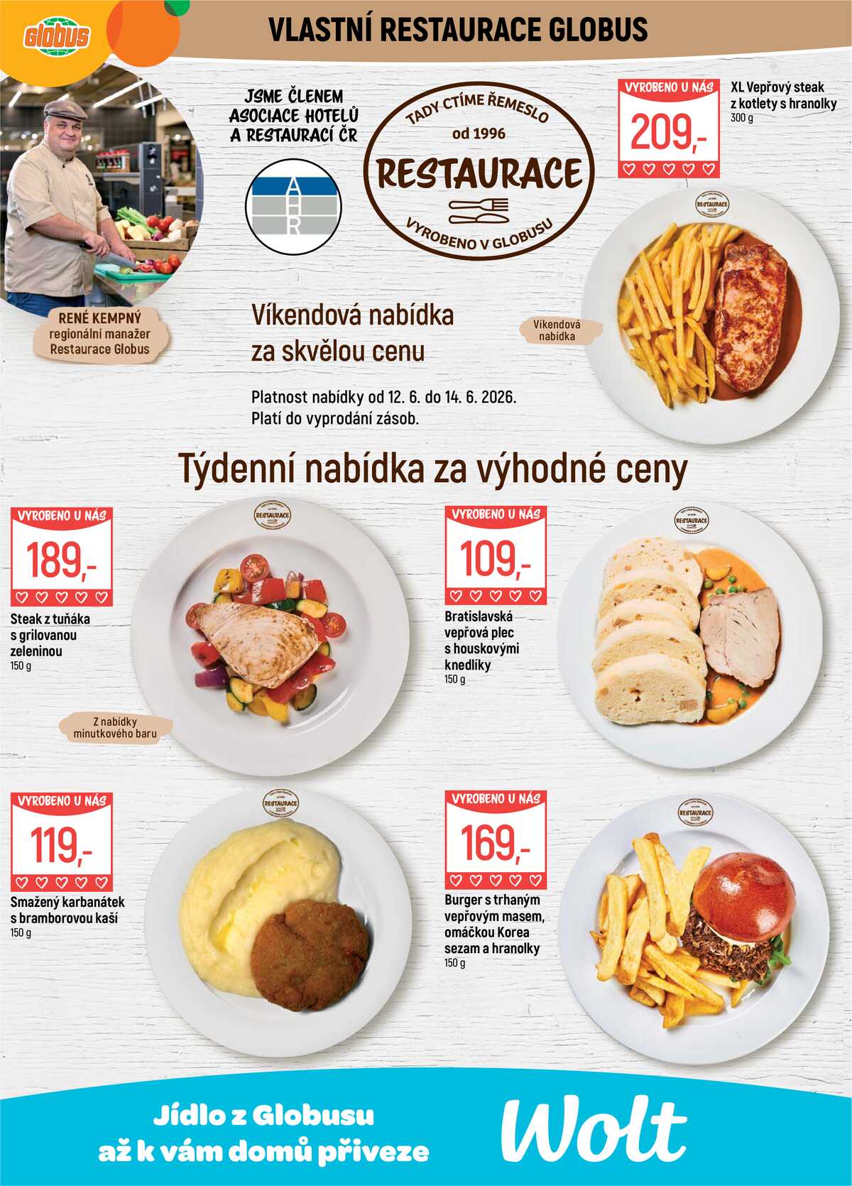 Akční leták Globus 10.6. - 16.6.2026 - Globus Brno Ivanovice strana 5