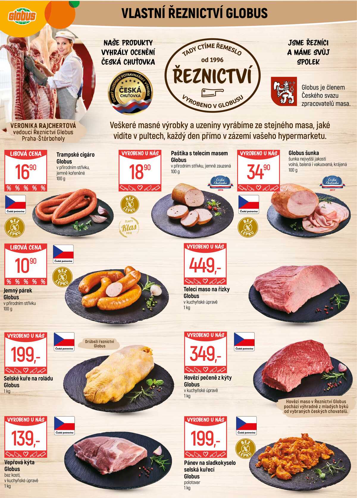 Akční leták Globus 10.6. - 16.6.2026 - Globus Praha - Štěrboholy strana 3