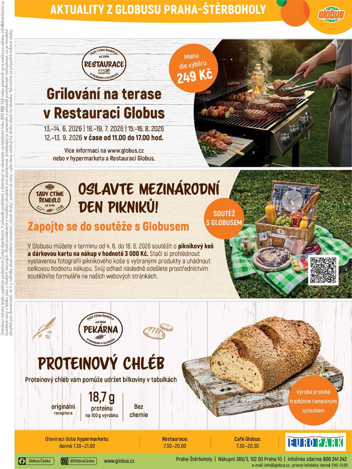 Akční leták Globus 10.6. - 16.6.2026 - Globus Praha - Štěrboholy strana 42