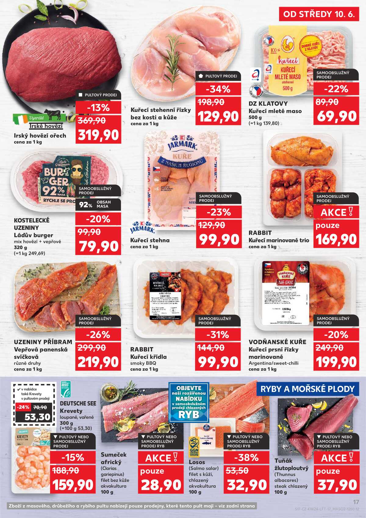 Kaufland 10.6. - 16.6. - Kaufland Praha-Barrandov strana 17