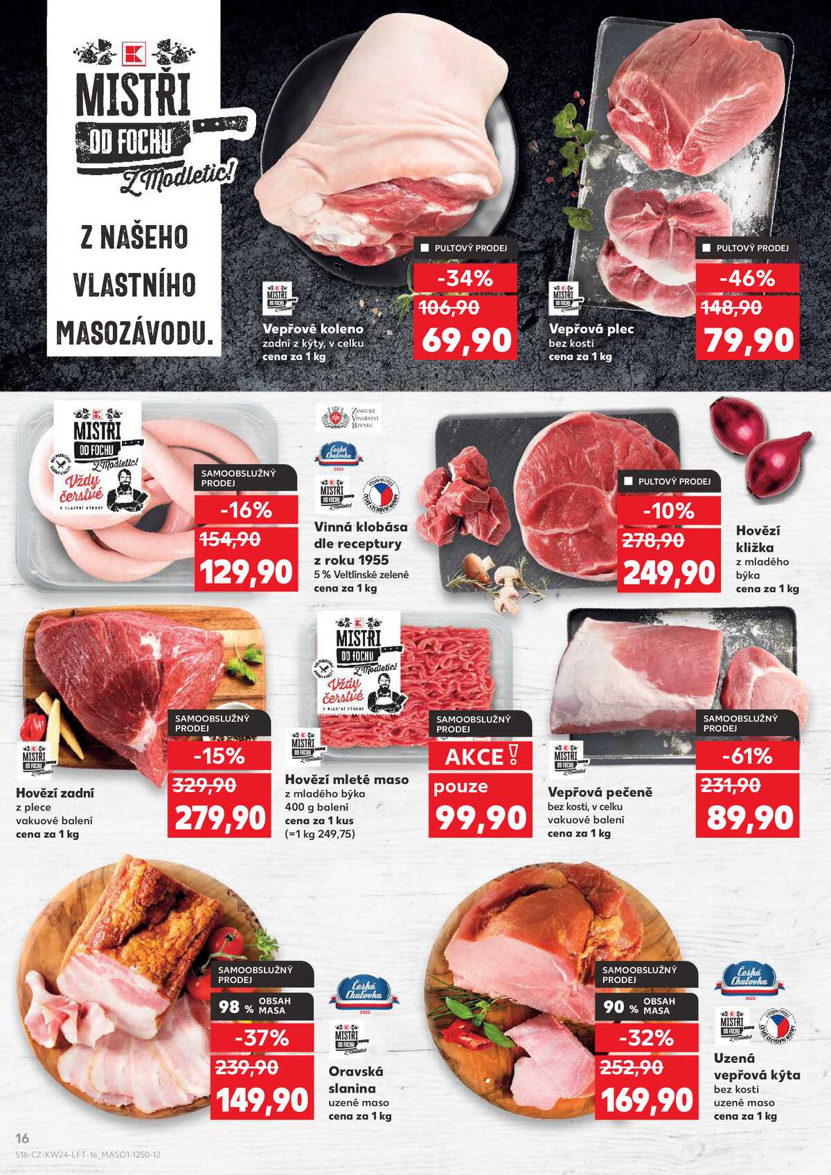 Kaufland 10.6. - 16.6. - Kaufland - Jablonec nad Nisou (U Kostela) strana 16