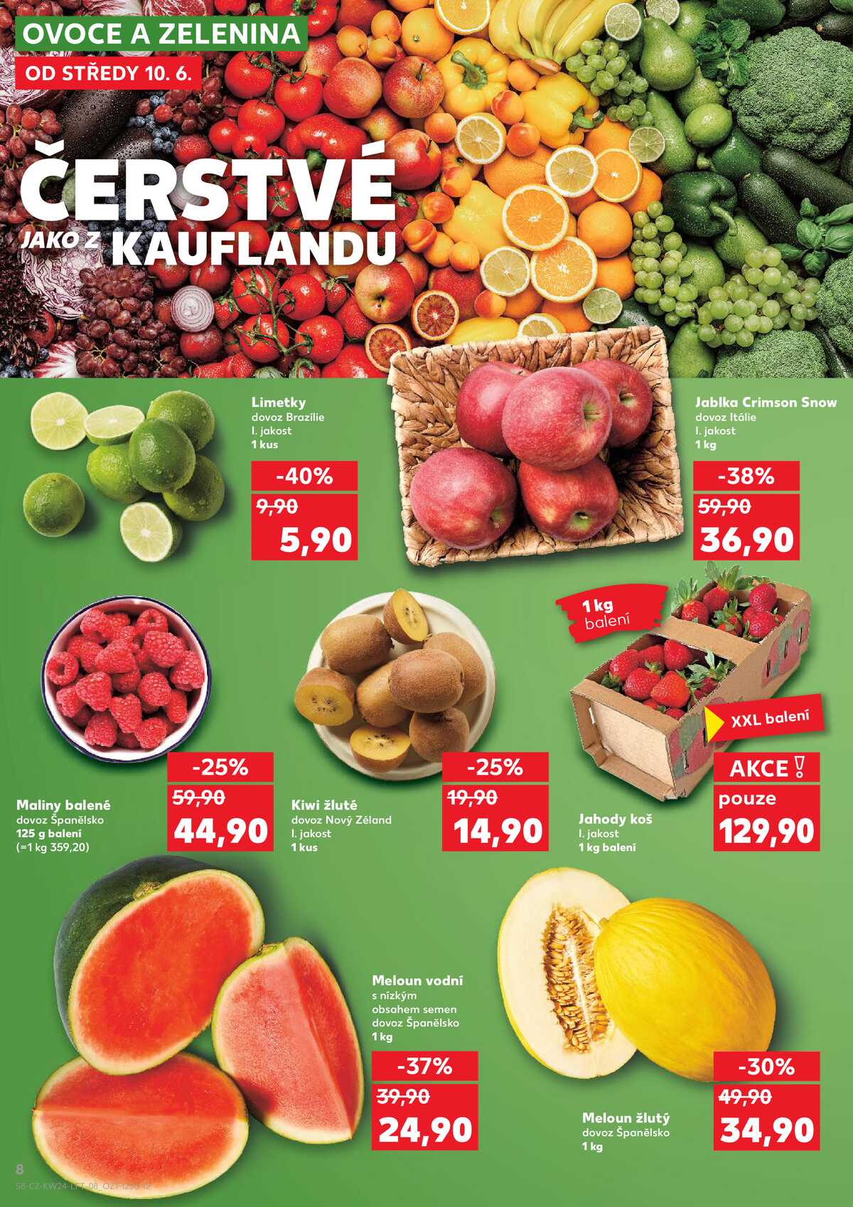 Kaufland 10.6. - 16.6. - Kaufland - Zlín ( OC Čepkov) strana 8