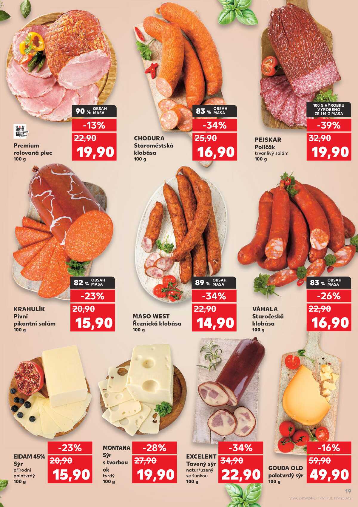 Kaufland 10.6. - 16.6. - Kaufland - Chomutov - Otvice strana 19