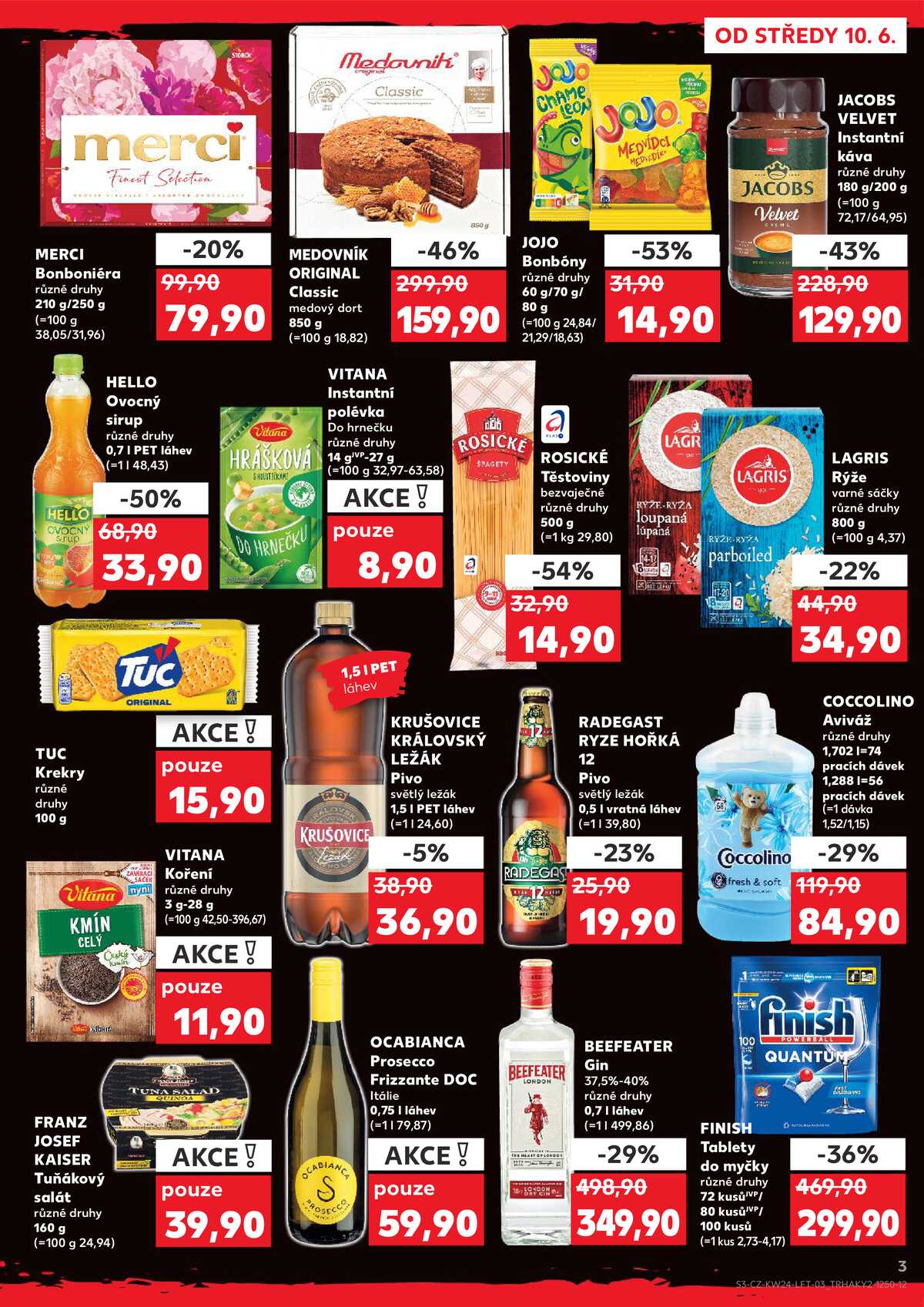 Kaufland 10.6. - 16.6. - Kaufland - Sokolov strana 3