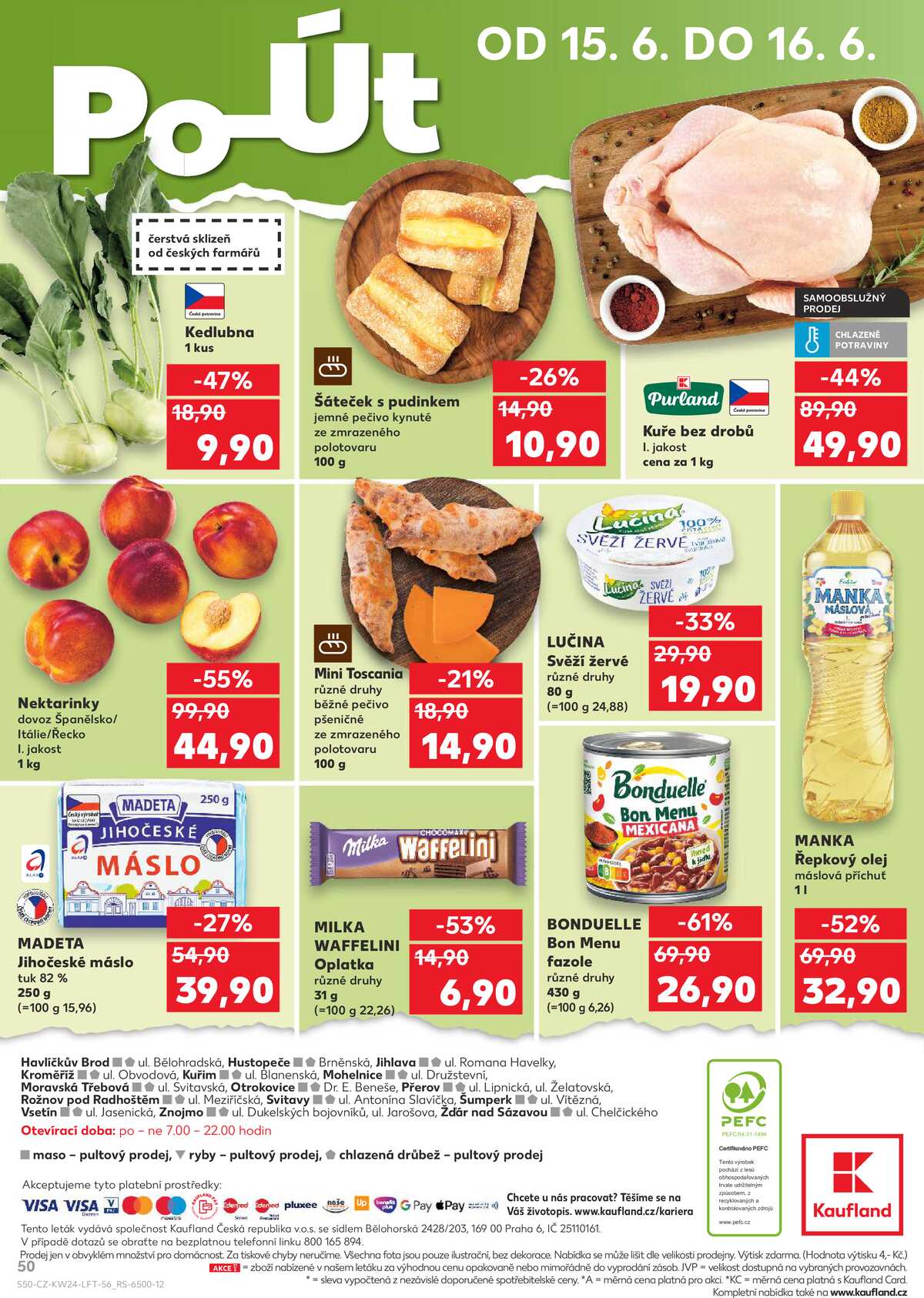 Kaufland 10.6. - 16.6. - Kaufland - Mohelnice strana 50
