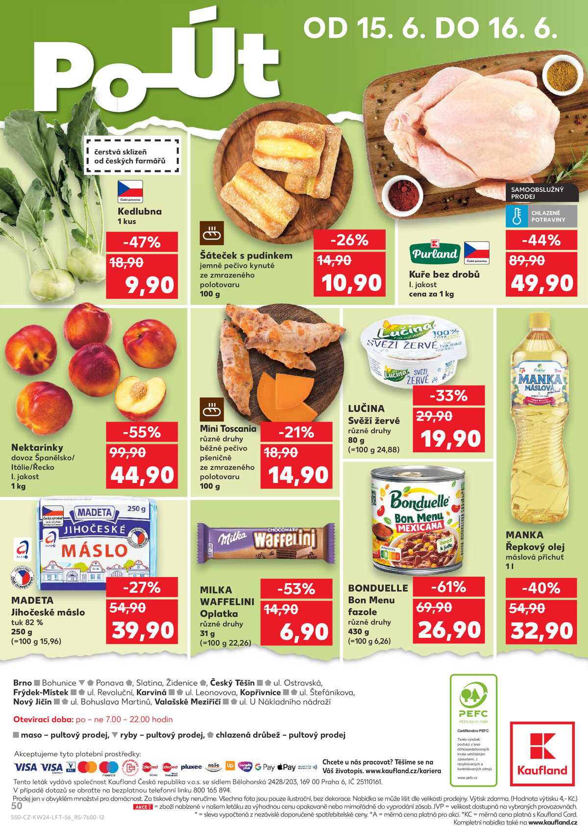Kaufland 10.6. - 16.6. - Kaufland - Kopřivnice strana 50