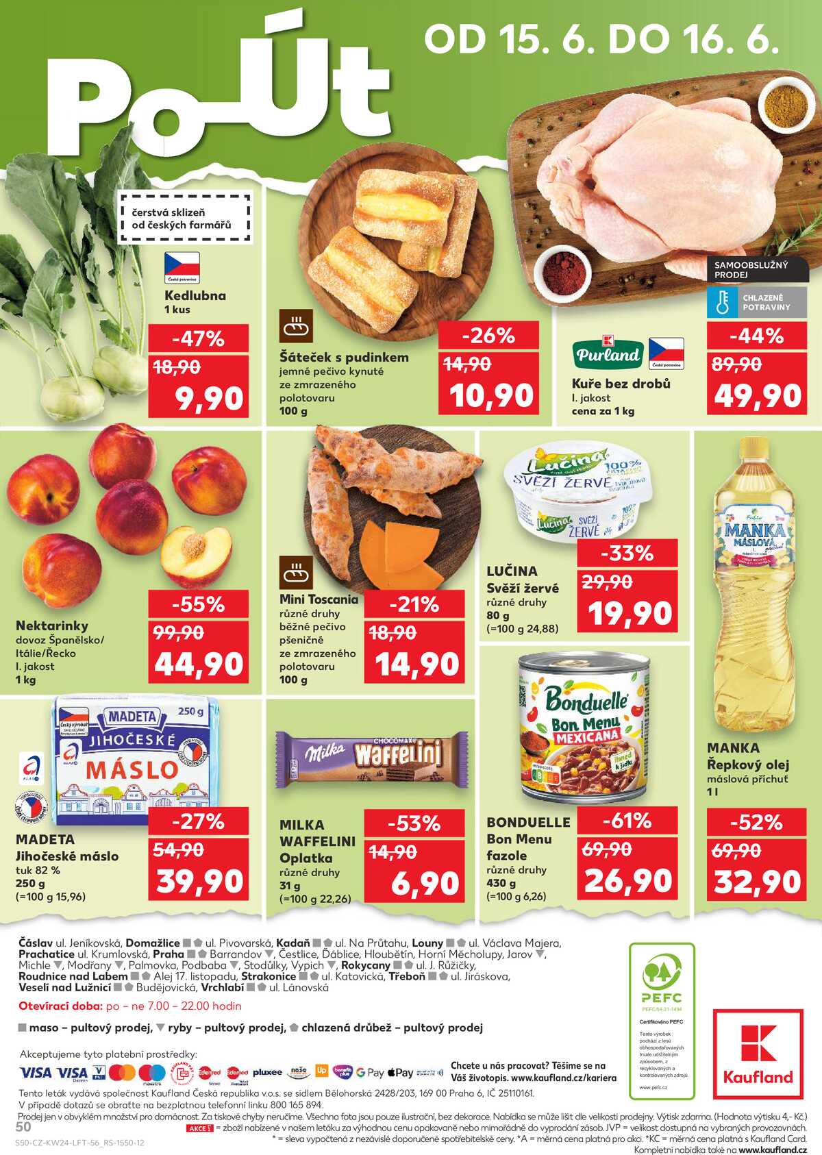 Kaufland 10.6. - 16.6. - Kaufland - Vrchlabí strana 50