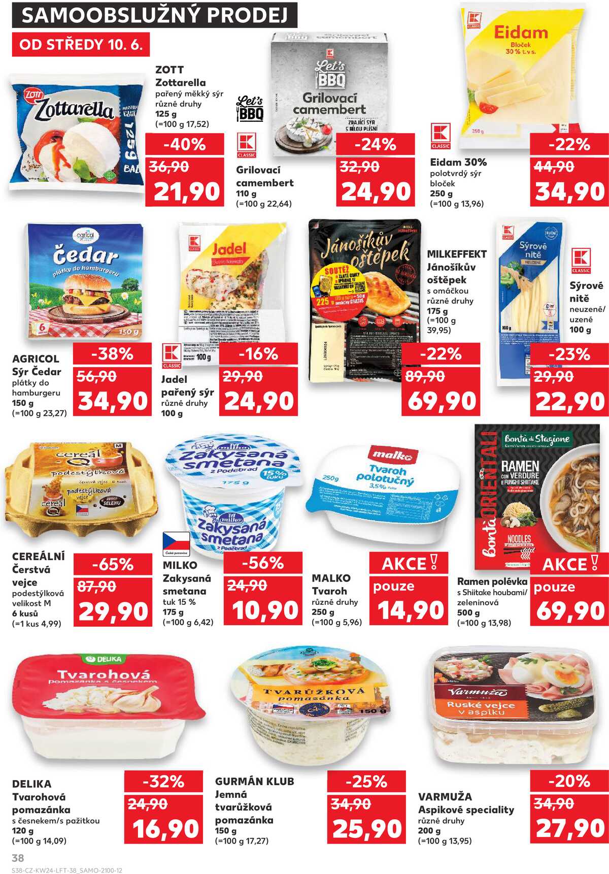 Kaufland 10.6. - 16.6. - Kaufland - Liberec (Polní) strana 38