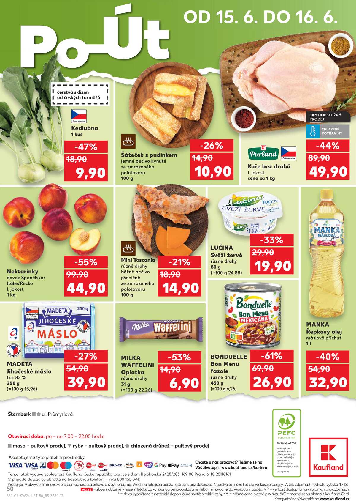 Kaufland 10.6. - 16.6. - Kaufland - Šternberk strana 50