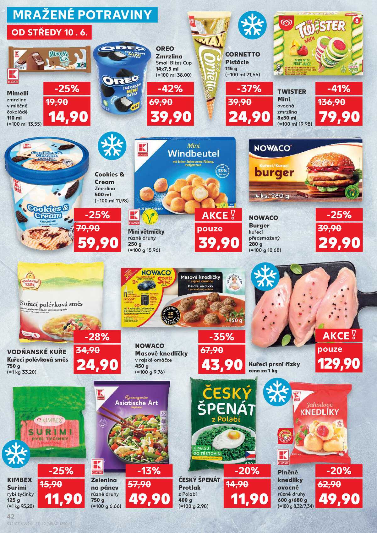 Kaufland 10.6. - 16.6. - Kaufland - Valašské Meziříčí strana 42