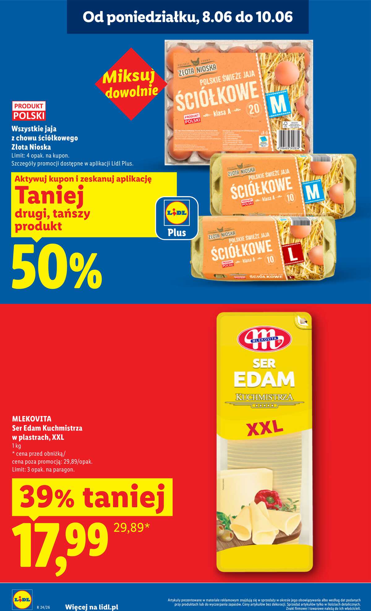 Leták Lidl Polsko 8.6.-10.6.2026 - Leták platí od 8. do 10. června strana 4
