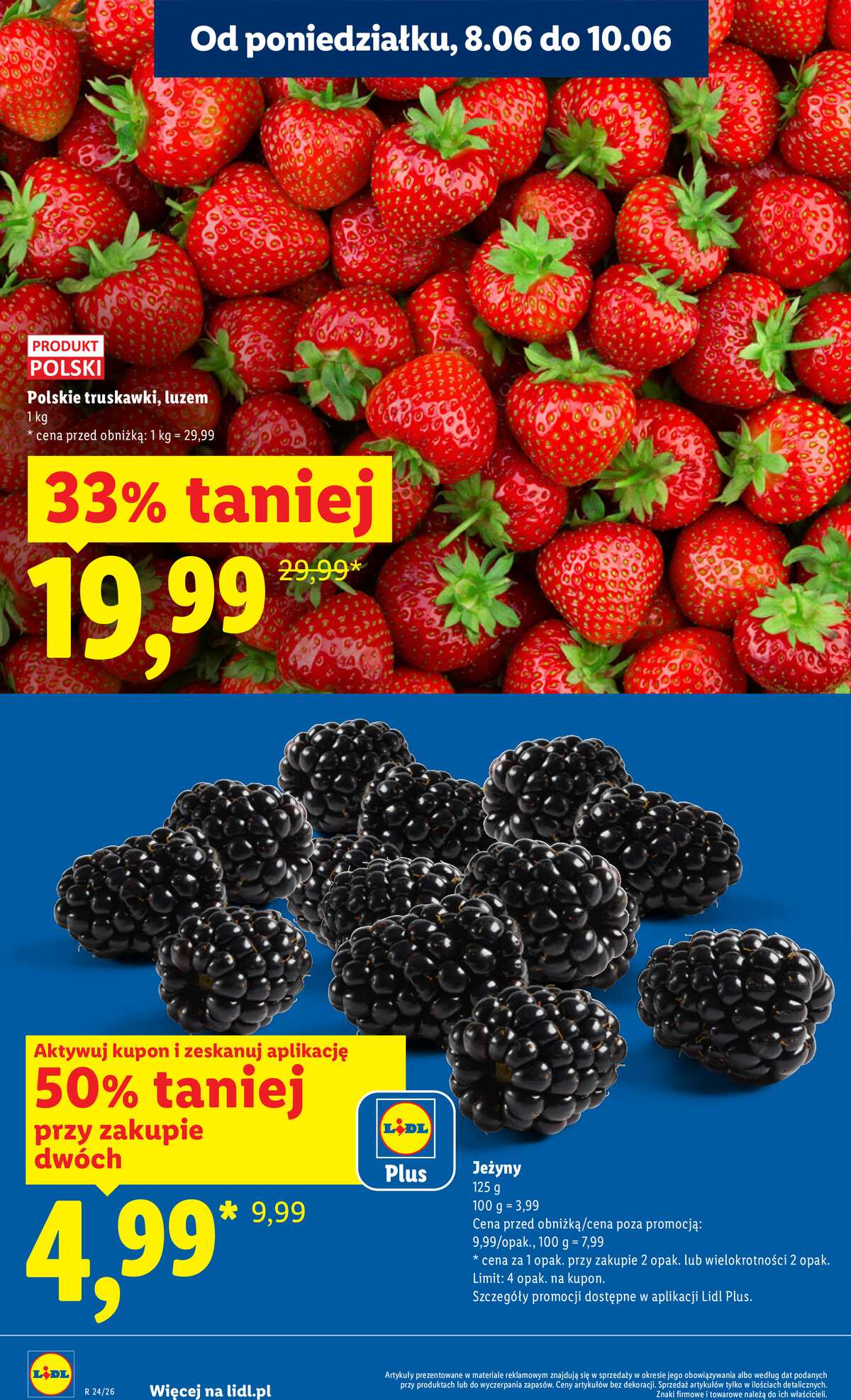 Leták Lidl Polsko 8.6.-10.6.2026 - Leták platí od 8. do 10. června strana 6