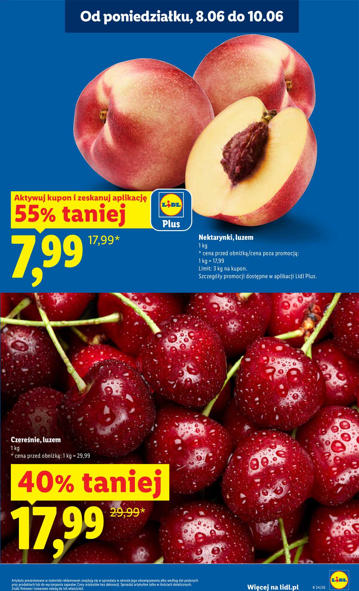 Leták Lidl Polsko 8.6.-10.6.2026 - Leták platí od 8. do 10. června strana 7