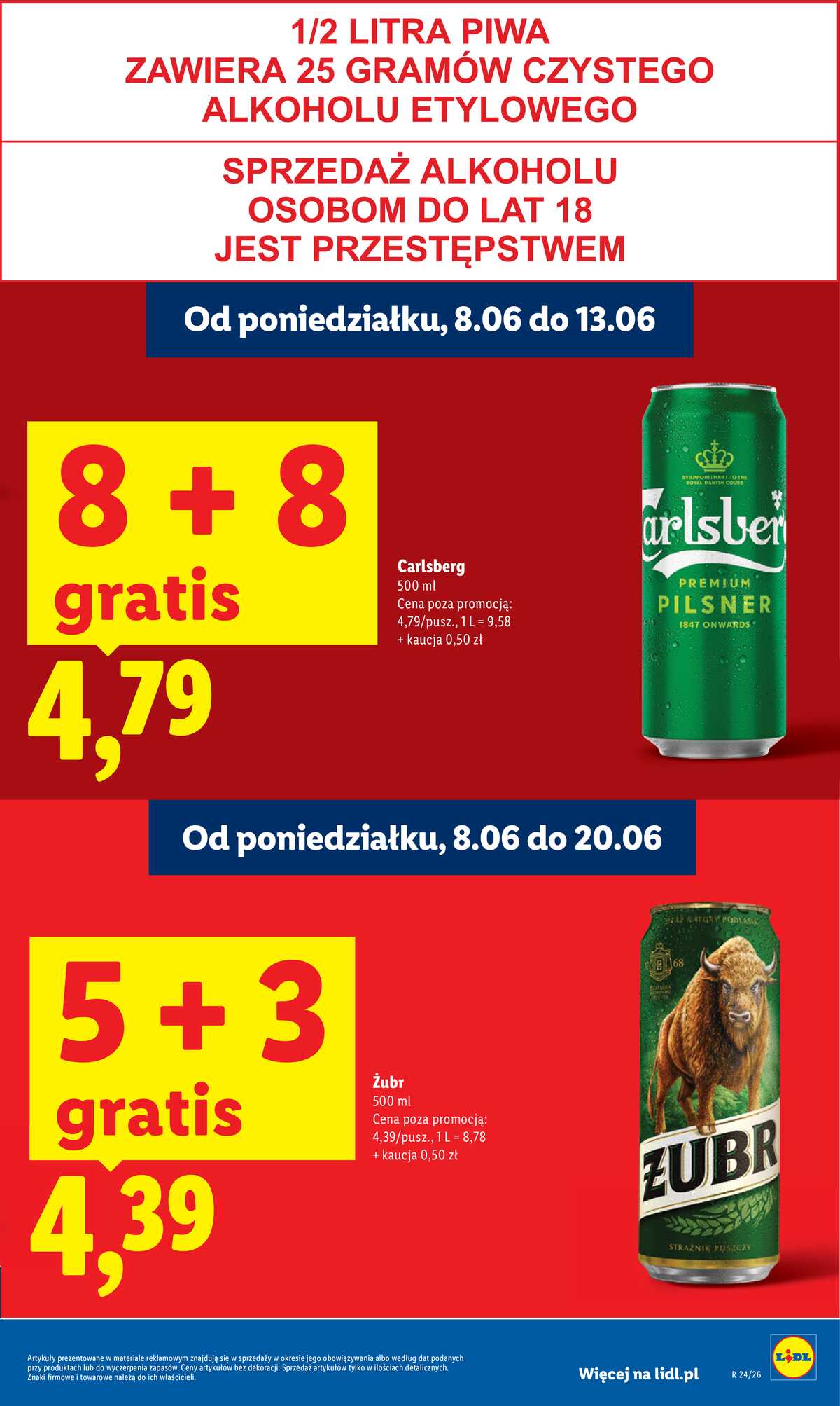 Leták Lidl Polsko 8.6.-10.6.2026 - Leták platí od 8. do 10. června strana 13
