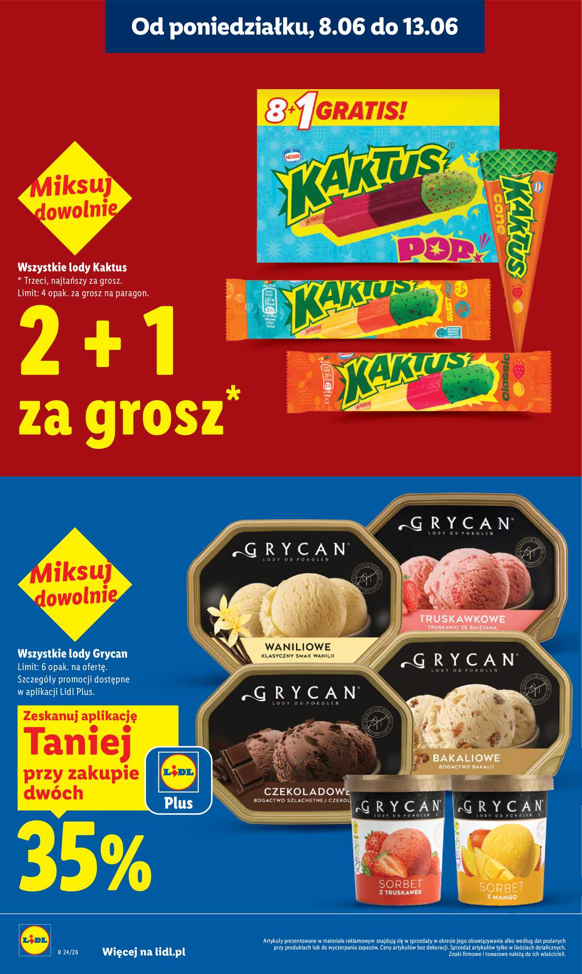 Leták Lidl Polsko 8.6.-10.6.2026 - Leták platí od 8. do 10. června strana 14