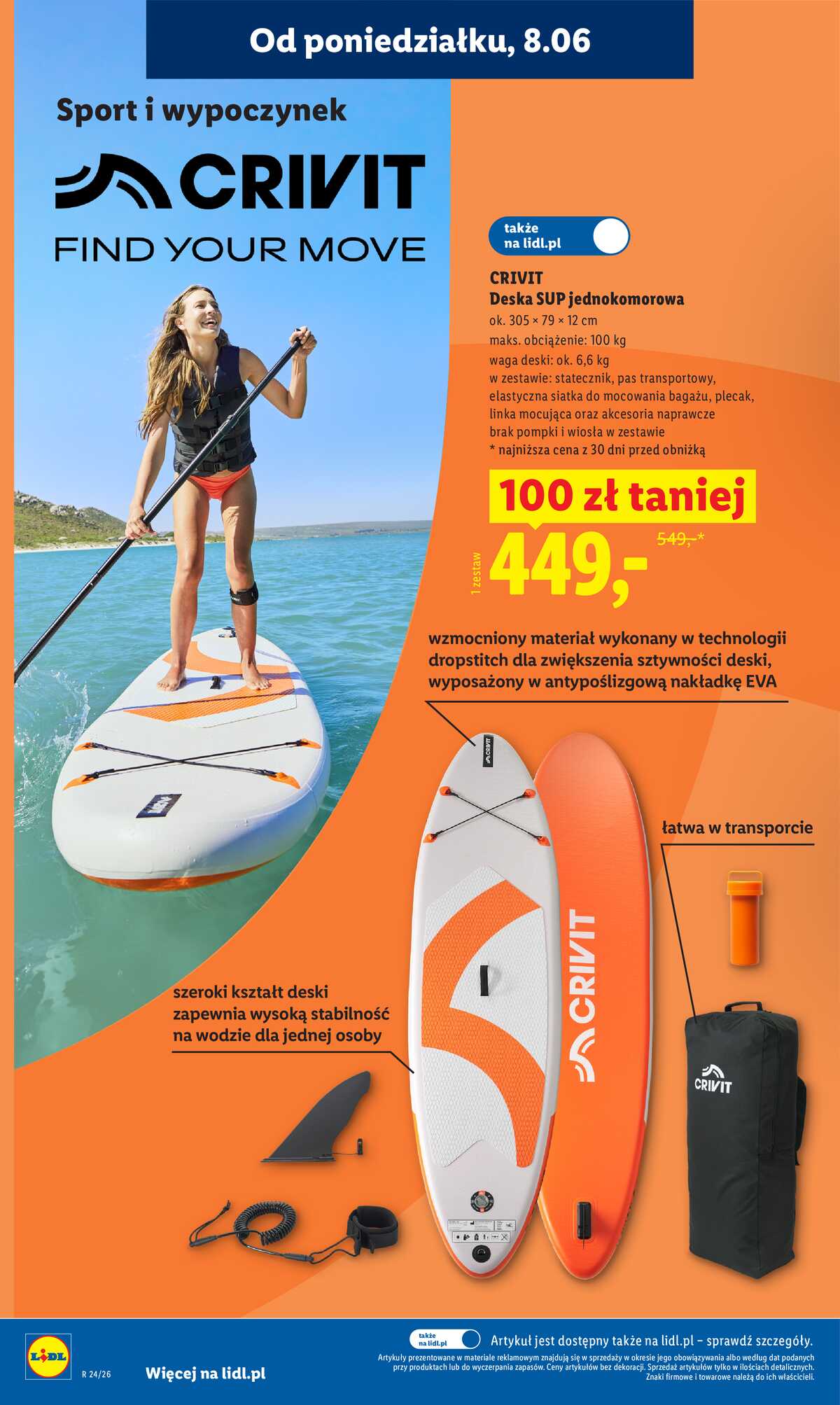 Leták Lidl Polsko 8.6.-10.6.2026 - Leták platí od 8. do 10. června strana 30