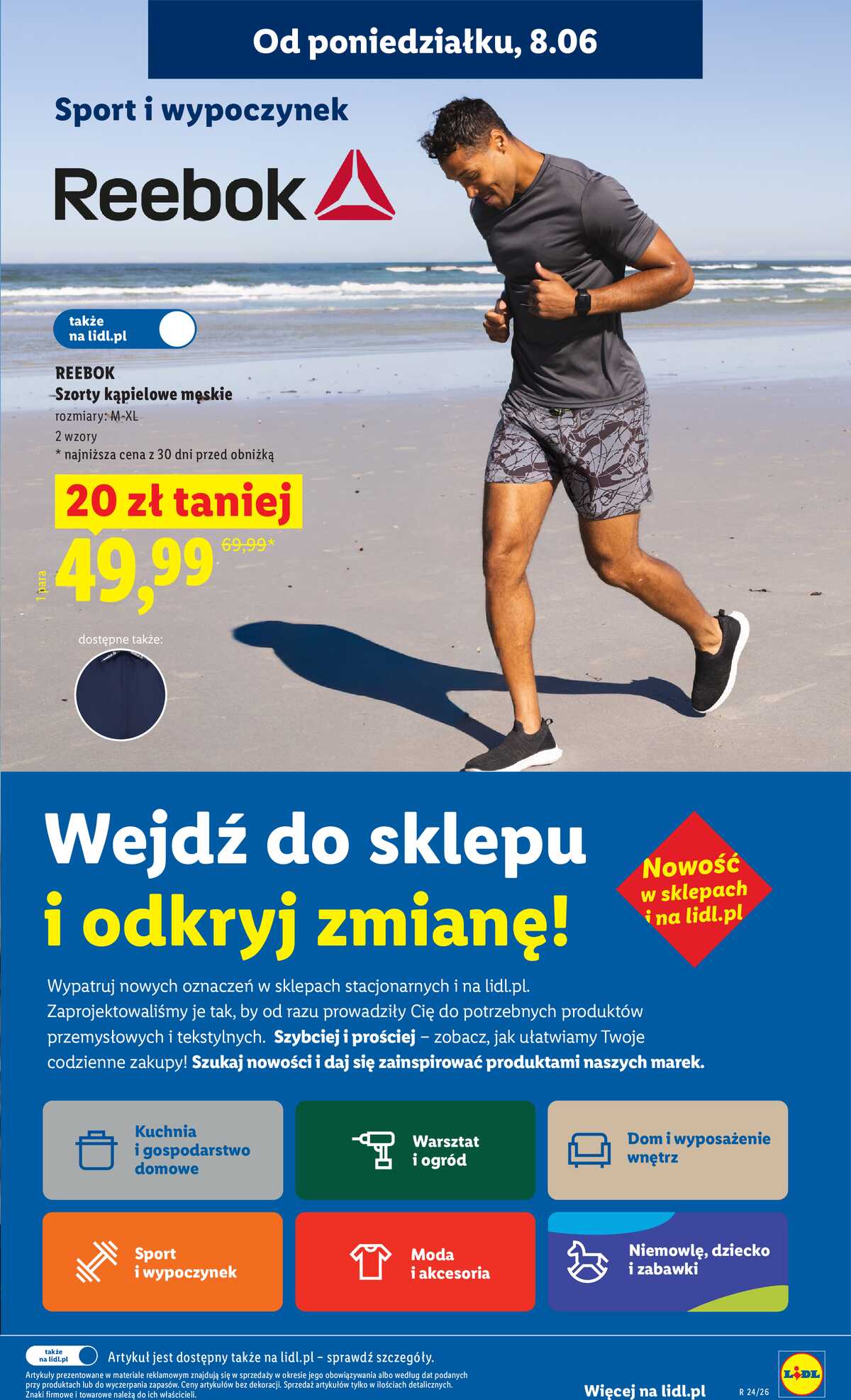 Leták Lidl Polsko 8.6.-10.6.2026 - Leták platí od 8. do 10. června strana 33