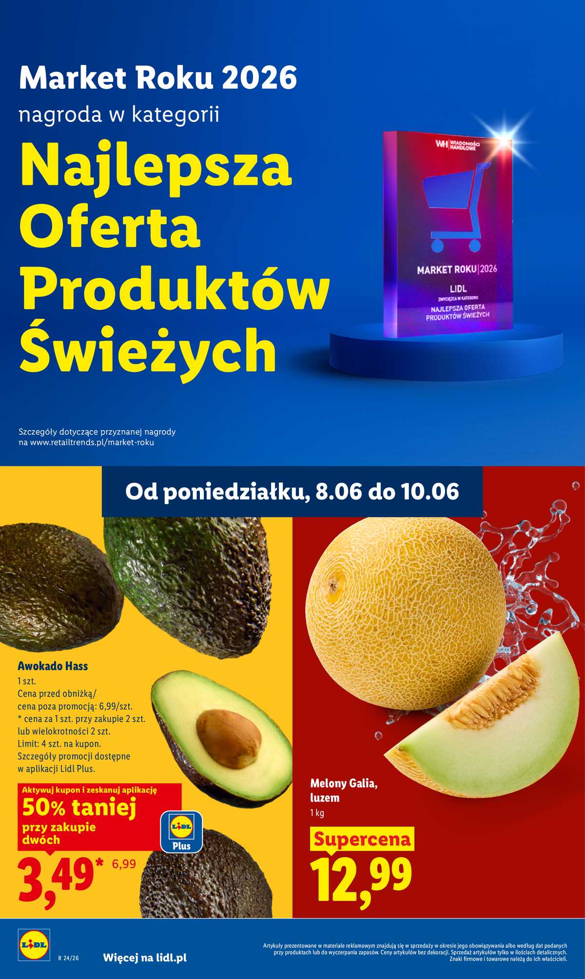 Leták Lidl Polsko 8.6.-10.6.2026 - Leták platí od 8. do 10. června strana 34