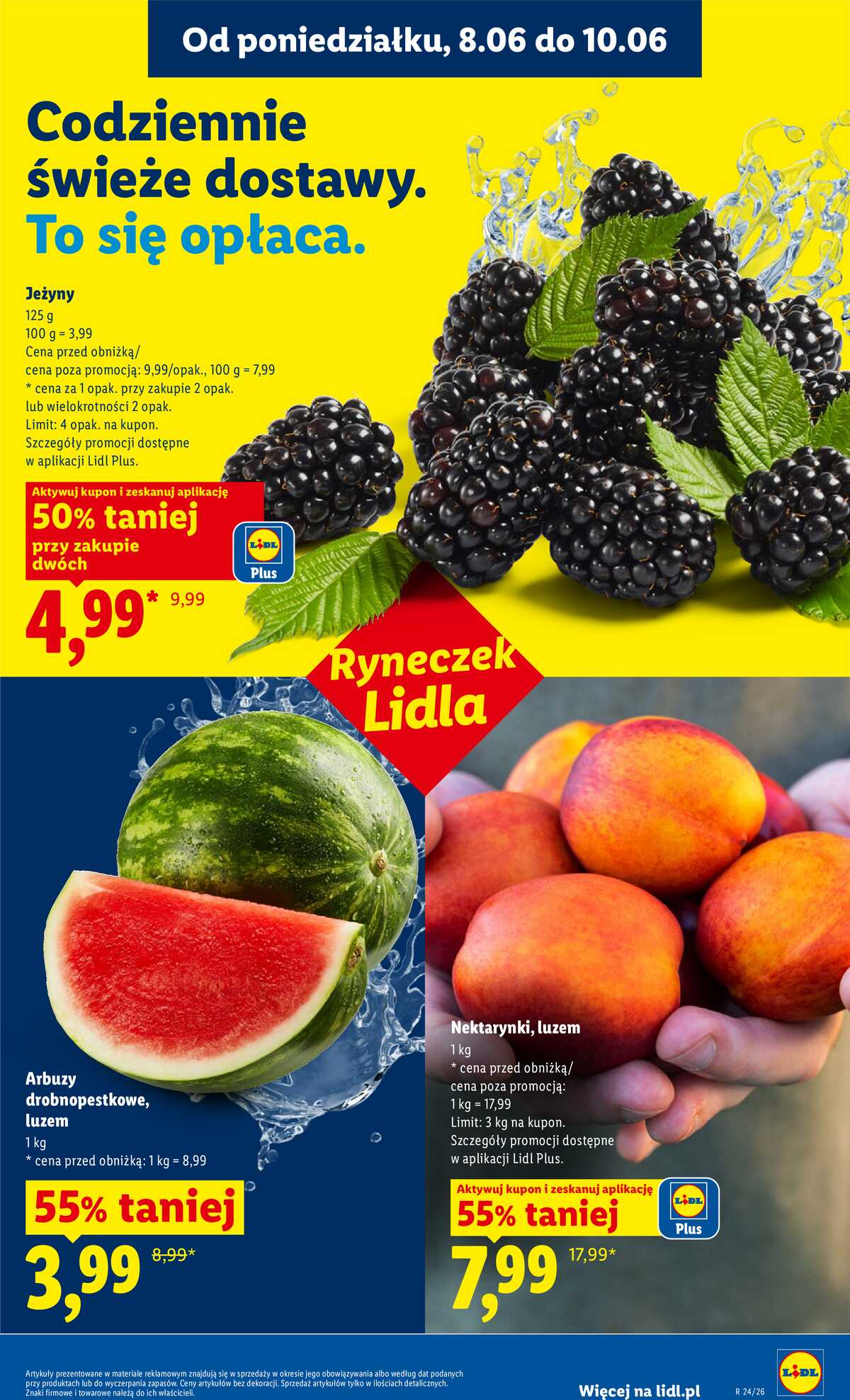 Leták Lidl Polsko 8.6.-10.6.2026 - Leták platí od 8. do 10. června strana 35