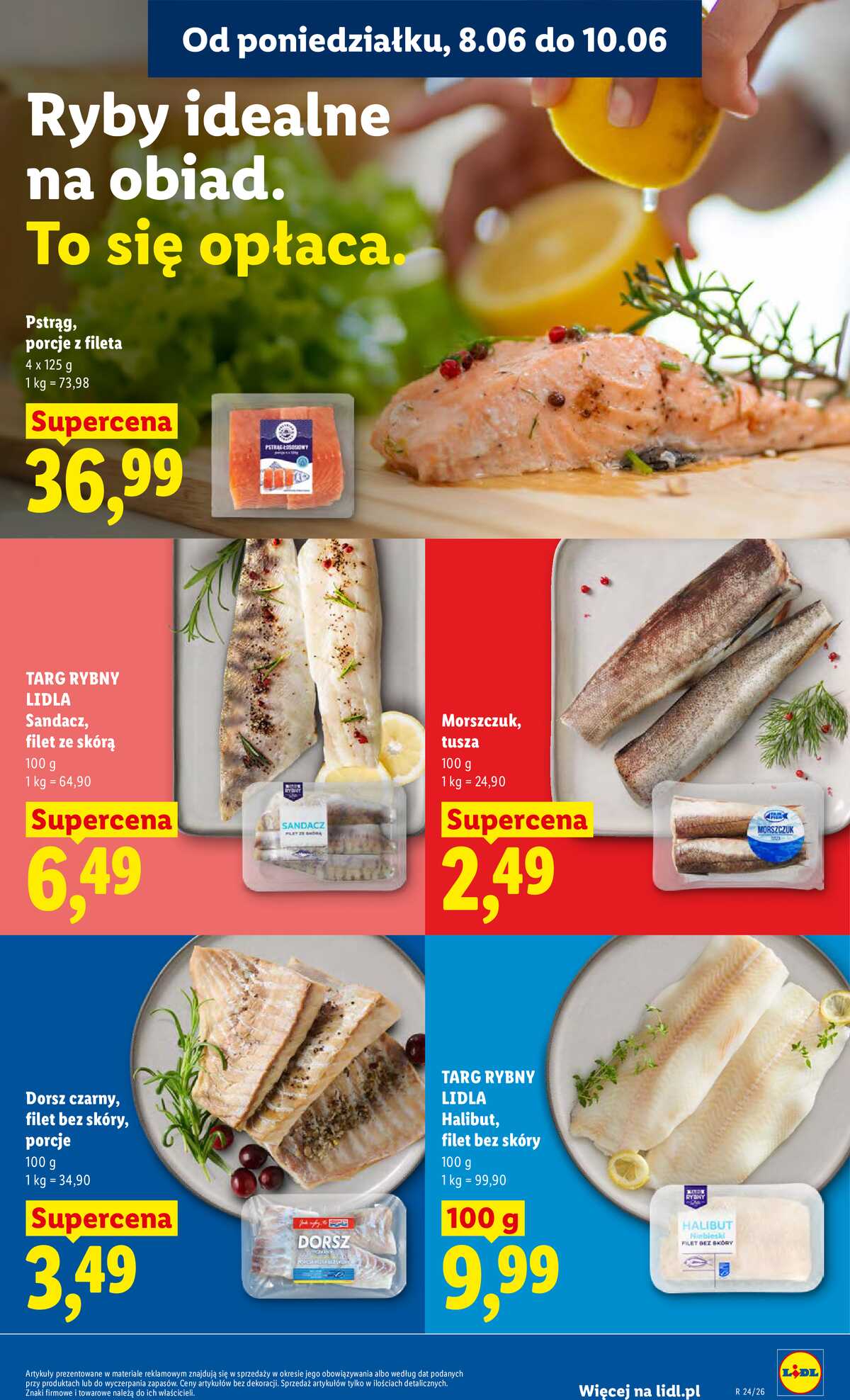 Leták Lidl Polsko 8.6.-10.6.2026 - Leták platí od 8. do 10. června strana 49
