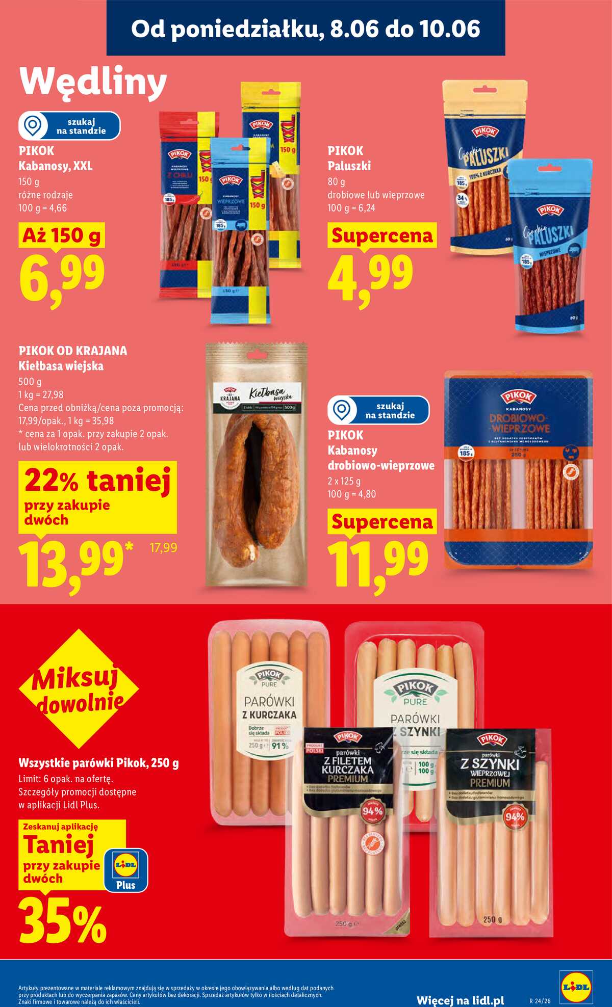Leták Lidl Polsko 8.6.-10.6.2026 - Leták platí od 8. do 10. června strana 53