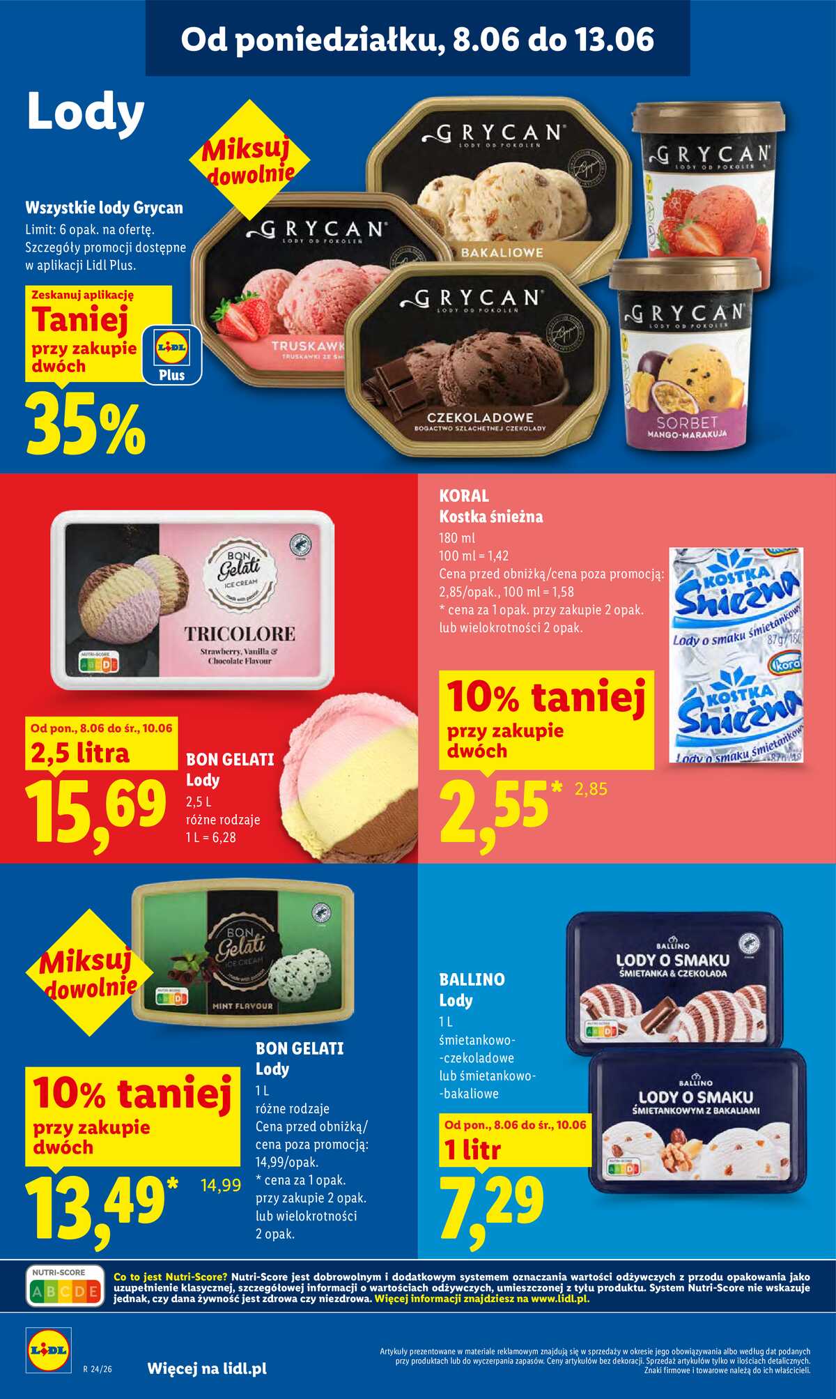Leták Lidl Polsko 8.6.-10.6.2026 - Leták platí od 8. do 10. června strana 56