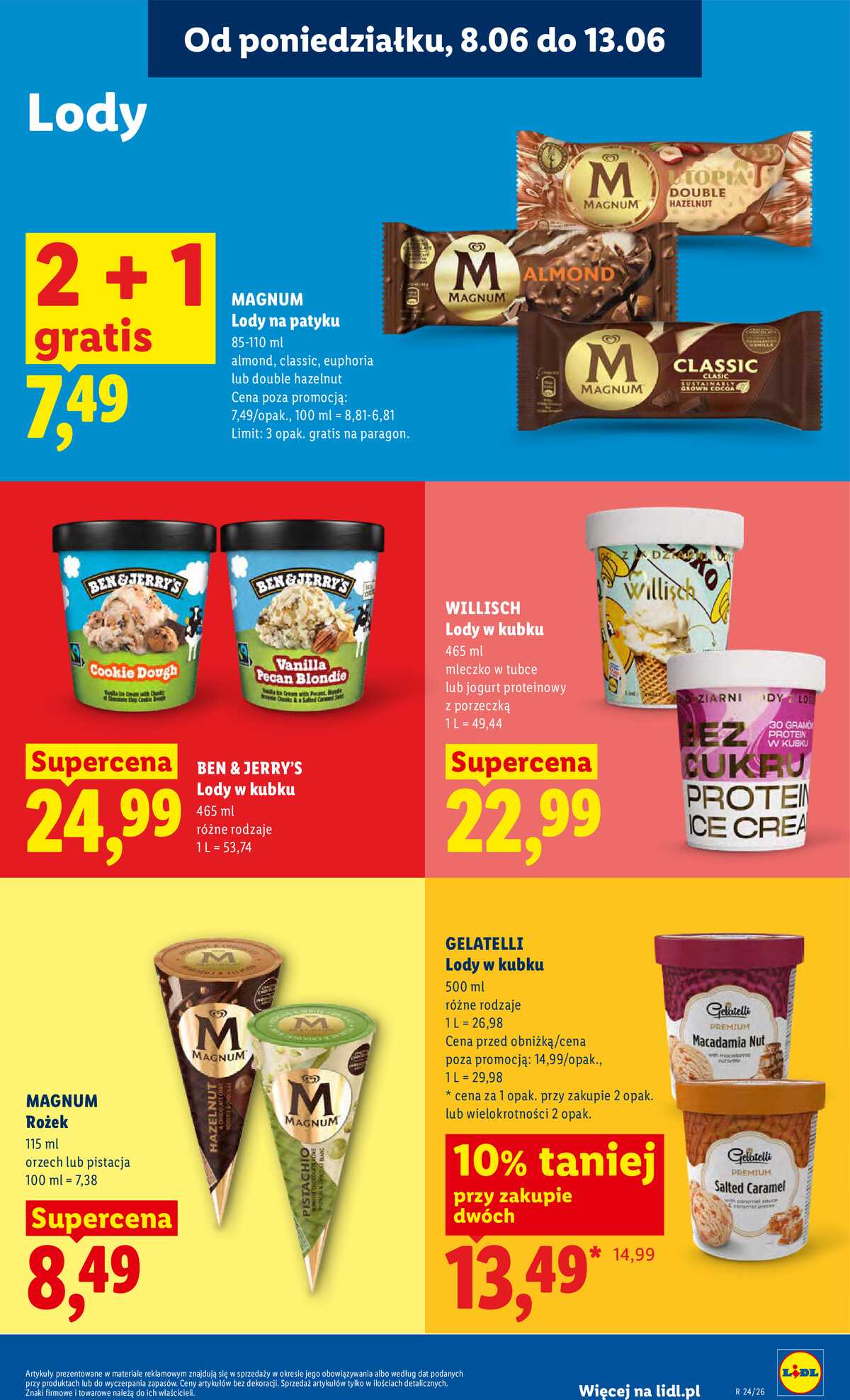 Leták Lidl Polsko 8.6.-10.6.2026 - Leták platí od 8. do 10. června strana 57