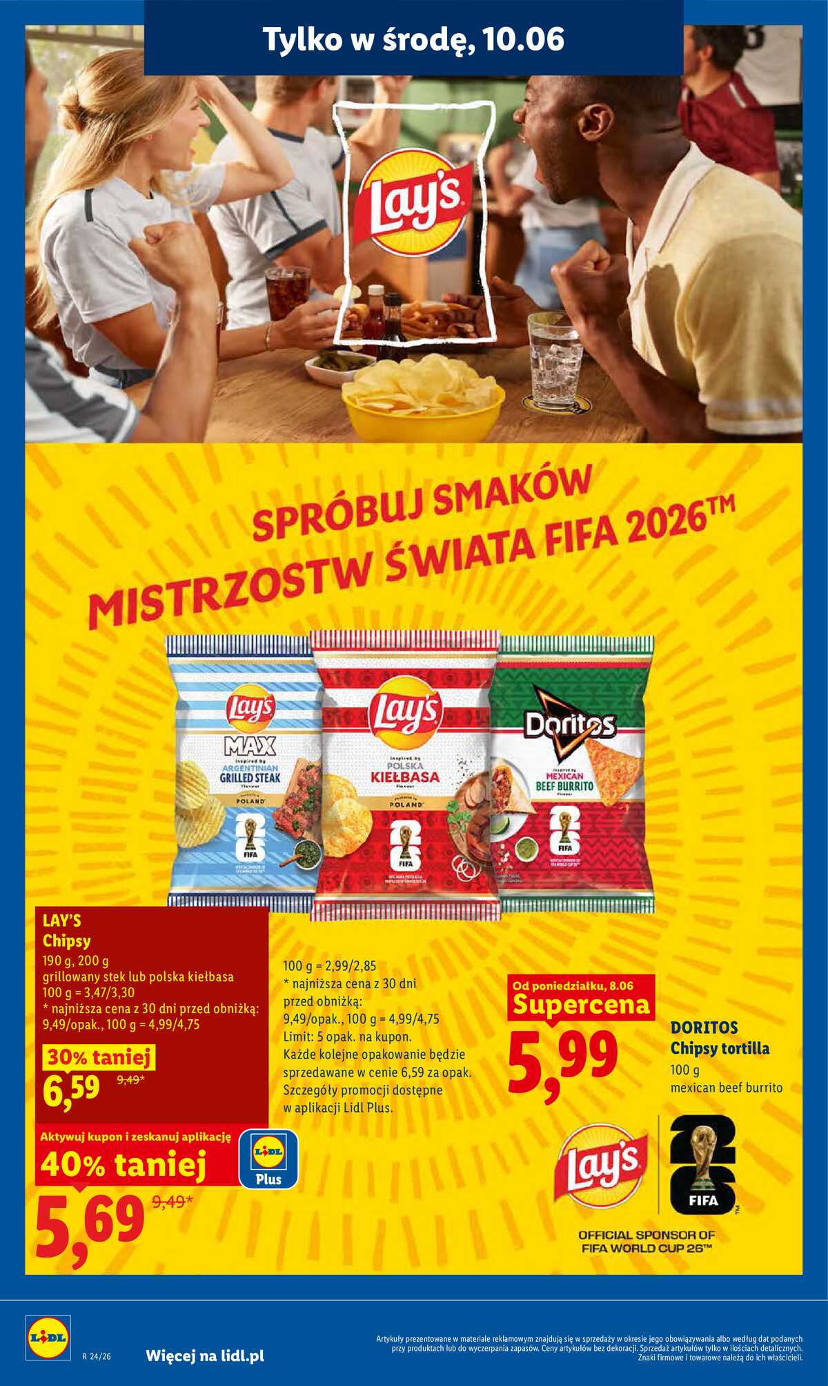 Leták Lidl Polsko 8.6.-10.6.2026 - Leták platí od 8. do 10. června strana 70
