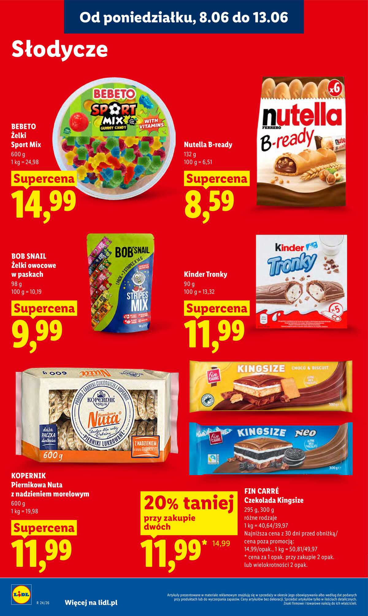 Leták Lidl Polsko 8.6.-10.6.2026 - Leták platí od 8. do 10. června strana 74