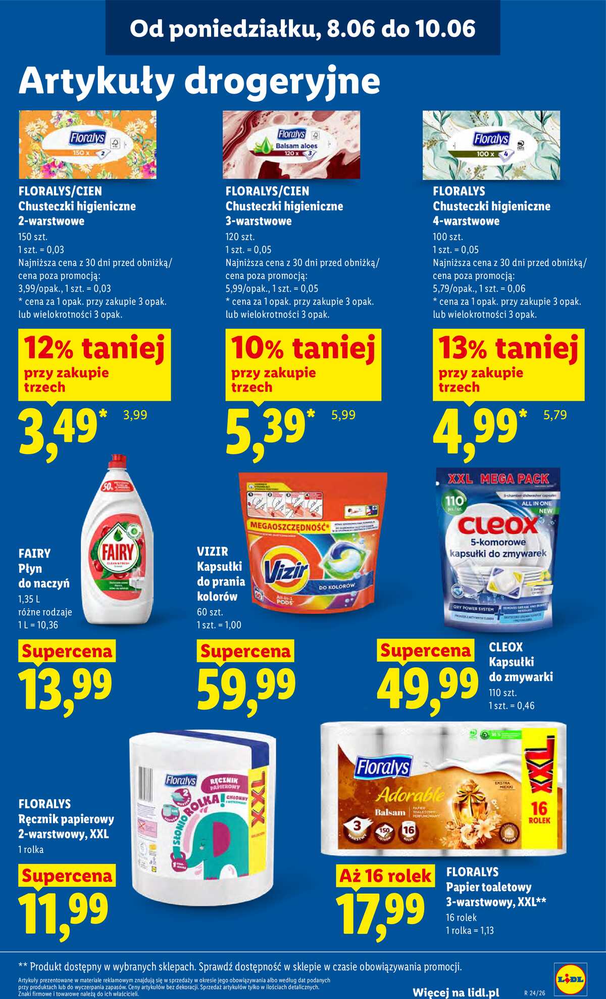 Leták Lidl Polsko 8.6.-10.6.2026 - Leták platí od 8. do 10. června strana 79