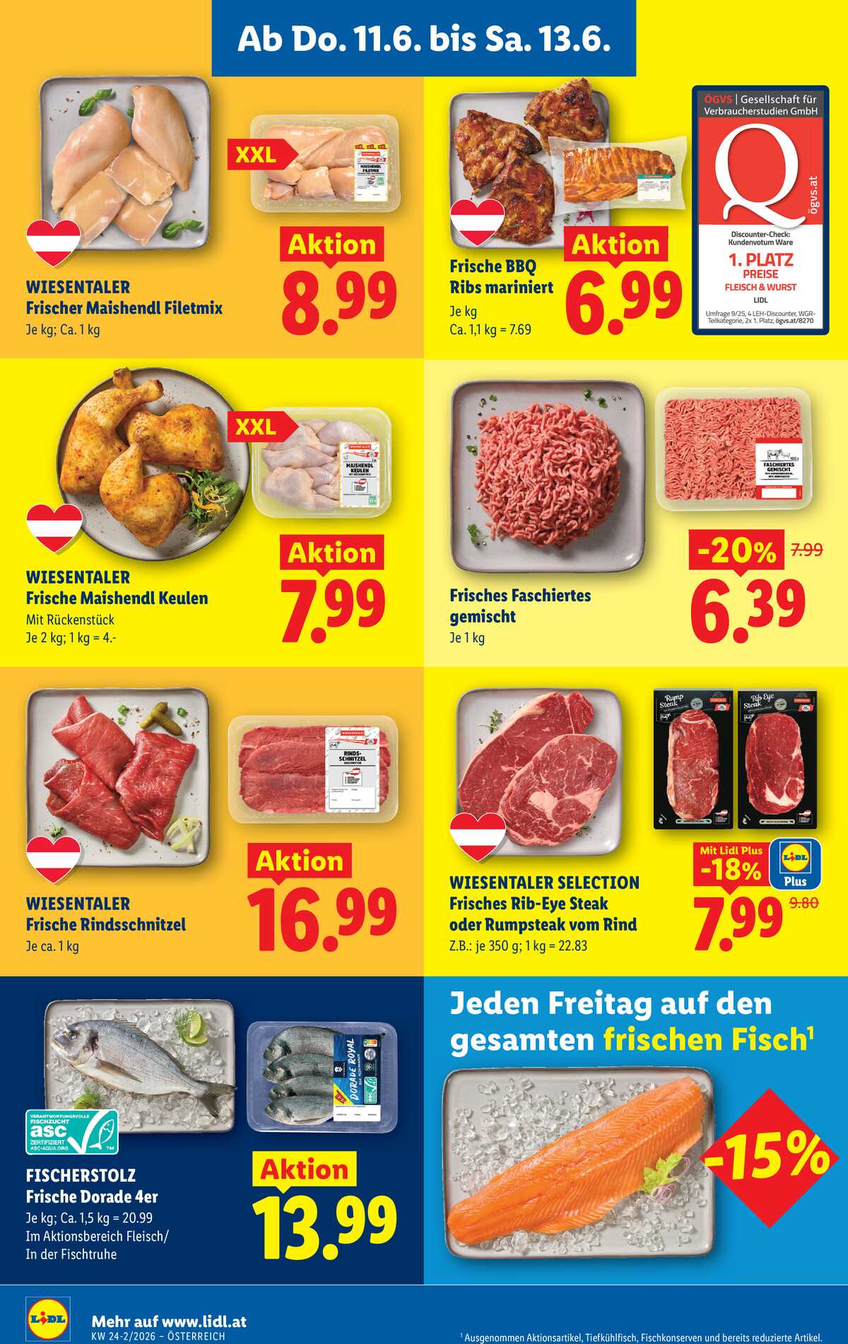 Leták Lidl Rakousko 11.6.-17.6.2026 strana 10