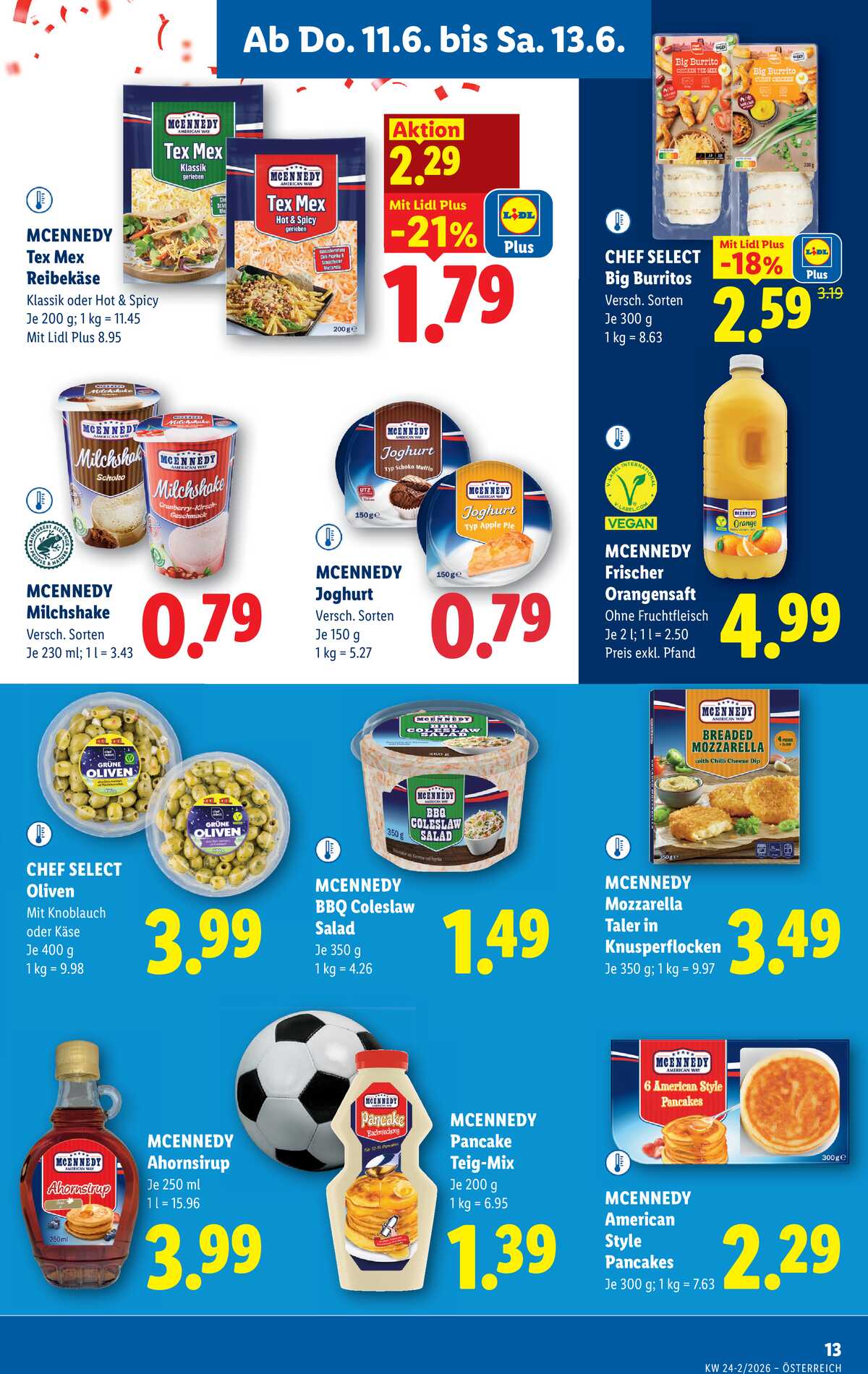 Leták Lidl Rakousko 11.6.-17.6.2026 strana 15