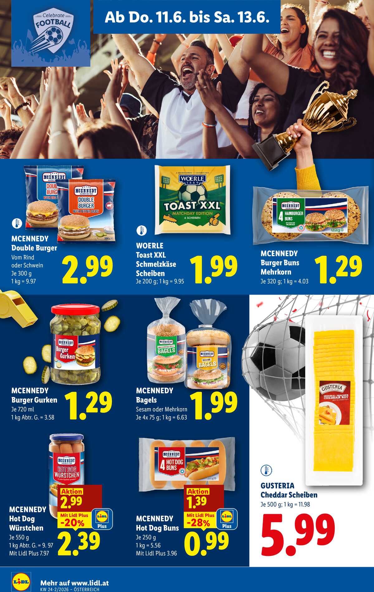 Leták Lidl Rakousko 11.6.-17.6.2026 strana 16
