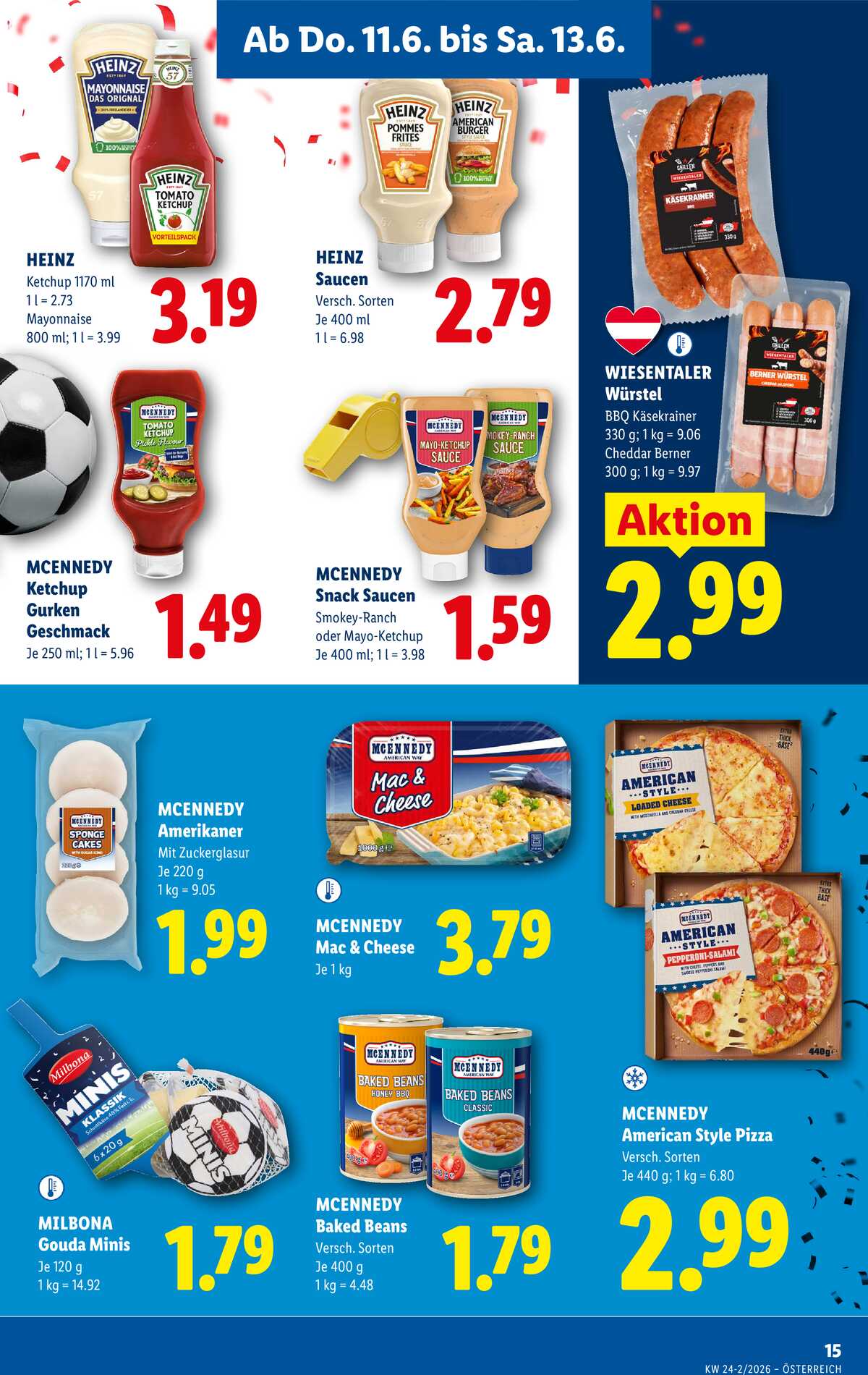 Leták Lidl Rakousko 11.6.-17.6.2026 strana 17