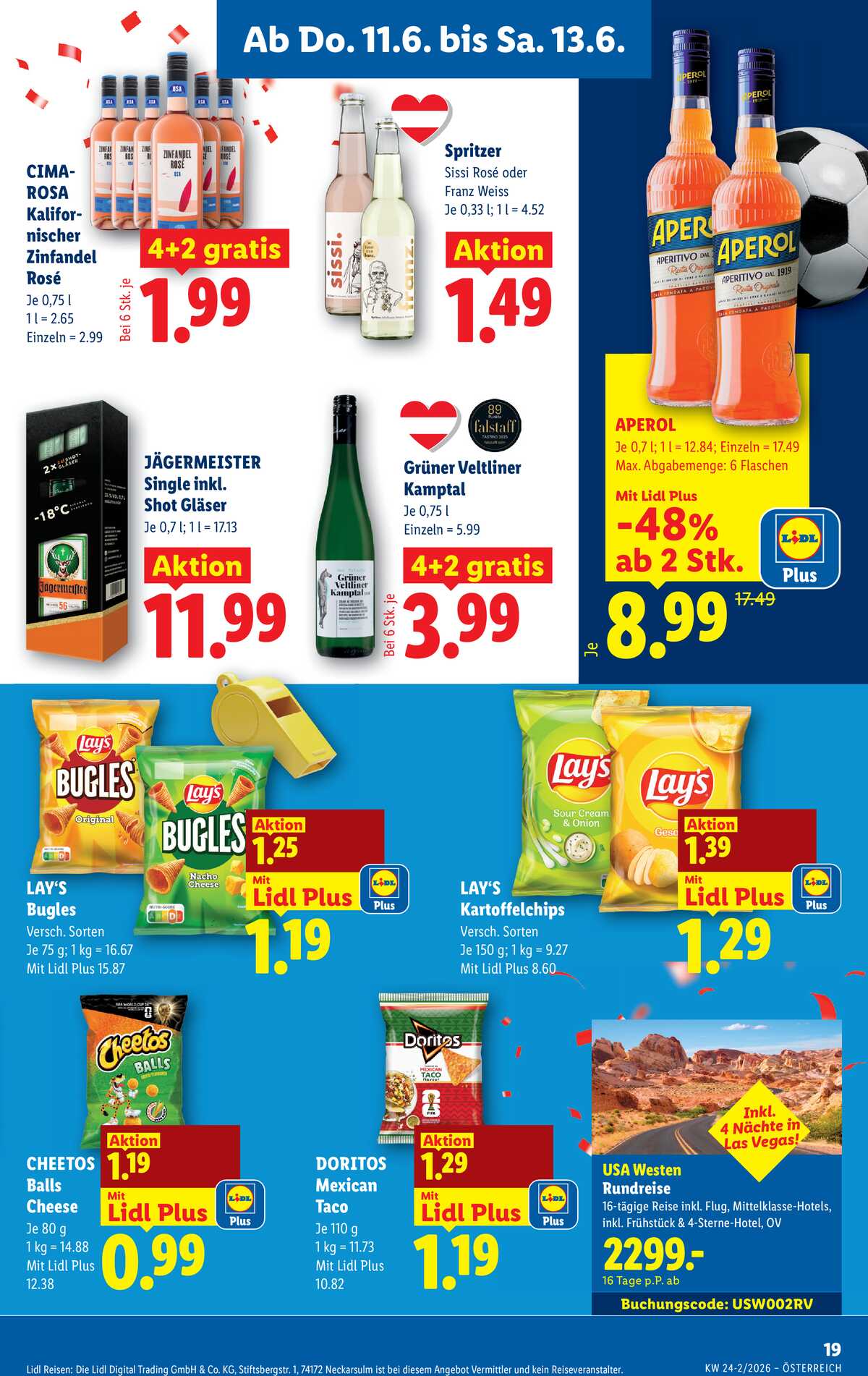 Leták Lidl Rakousko 11.6.-17.6.2026 strana 21