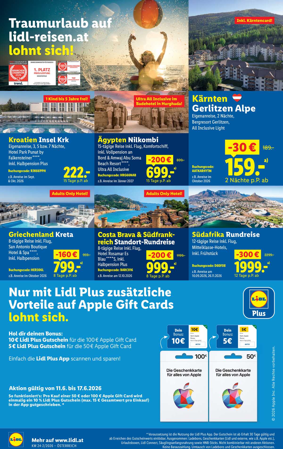 Leták Lidl Rakousko 11.6.-17.6.2026 strana 26