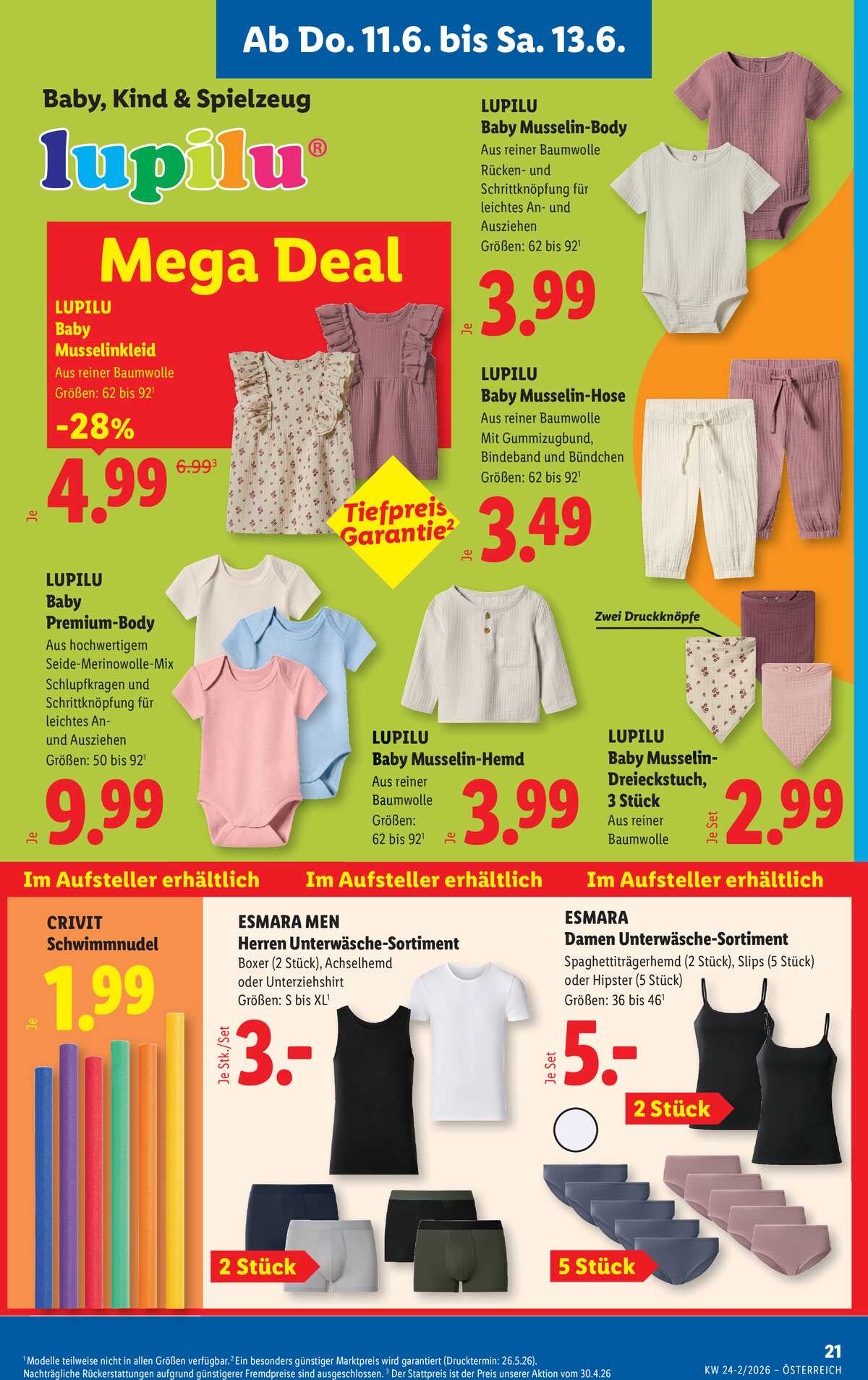 Leták Lidl Rakousko 11.6.-17.6.2026 strana 27