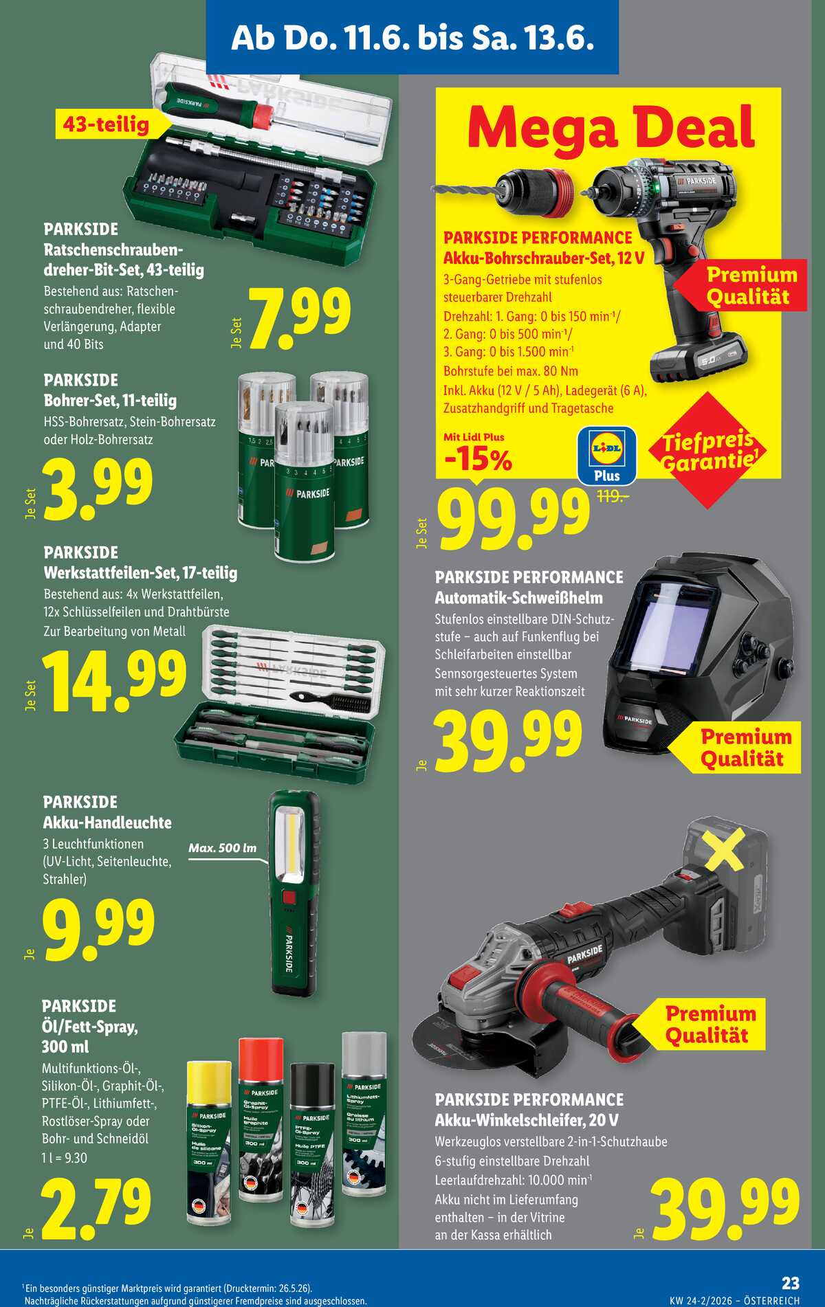 Leták Lidl Rakousko 11.6.-17.6.2026 strana 29