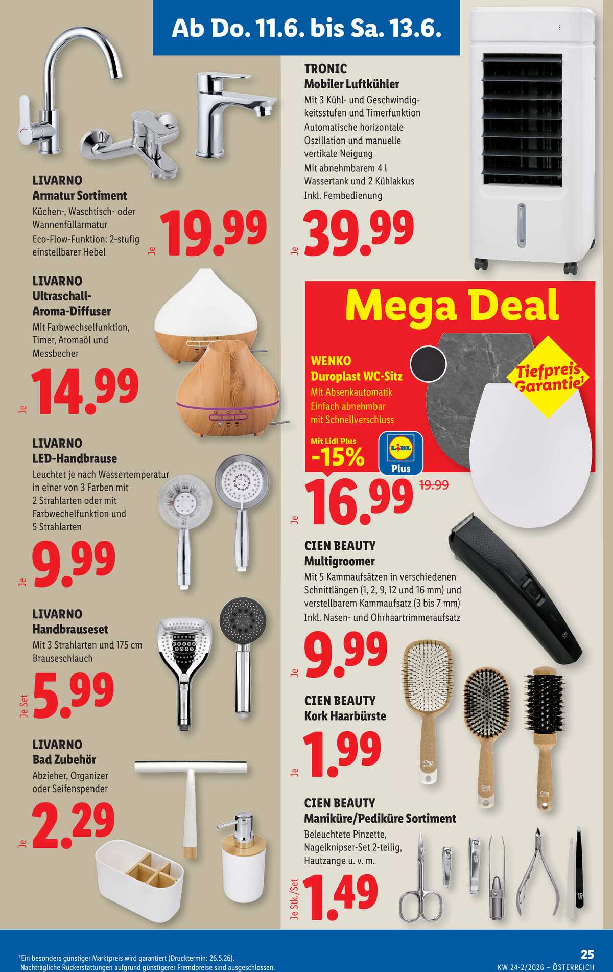 Leták Lidl Rakousko 11.6.-17.6.2026 strana 31