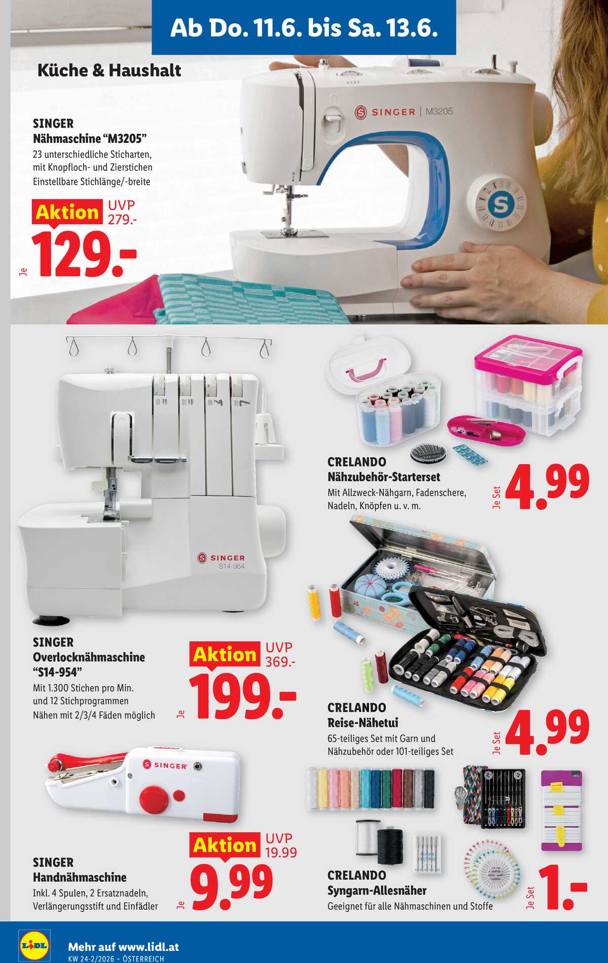 Leták Lidl Rakousko 11.6.-17.6.2026 strana 32