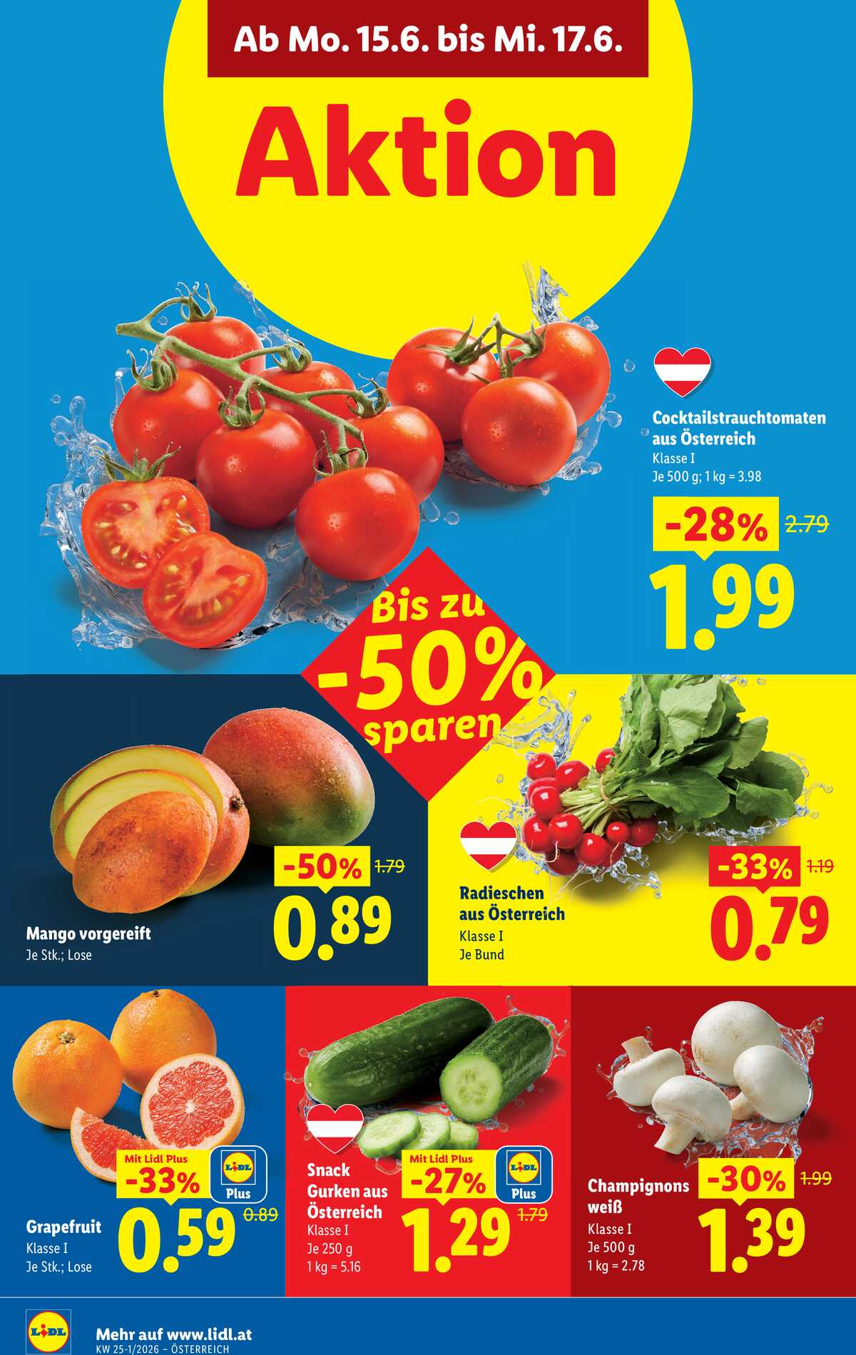 Leták Lidl Rakousko 11.6.-17.6.2026 strana 43