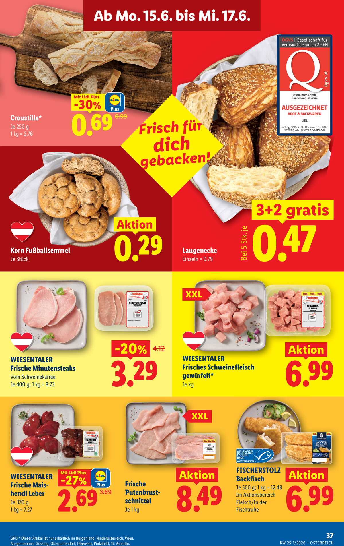 Leták Lidl Rakousko 11.6.-17.6.2026 strana 44