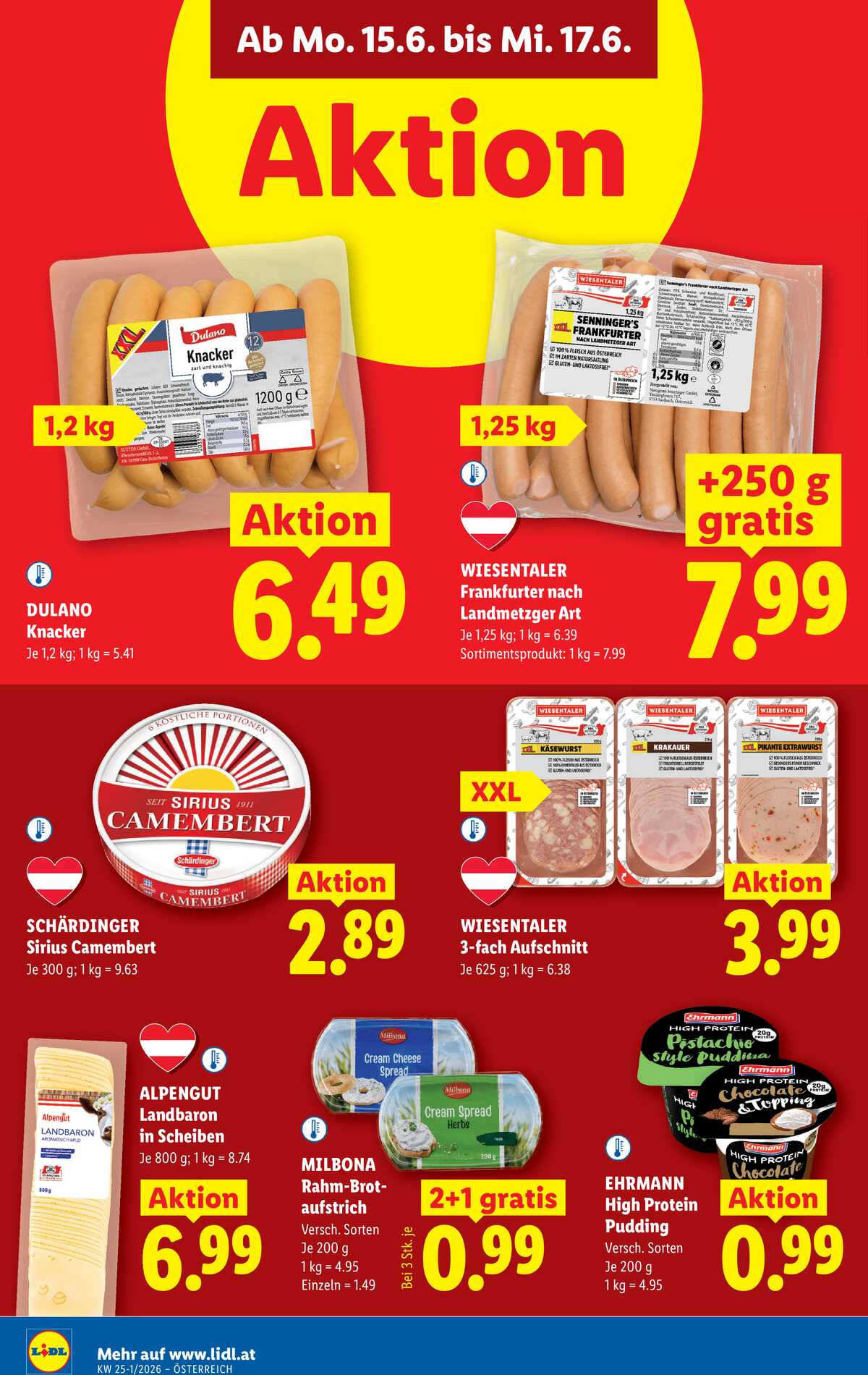 Leták Lidl Rakousko 11.6.-17.6.2026 strana 47