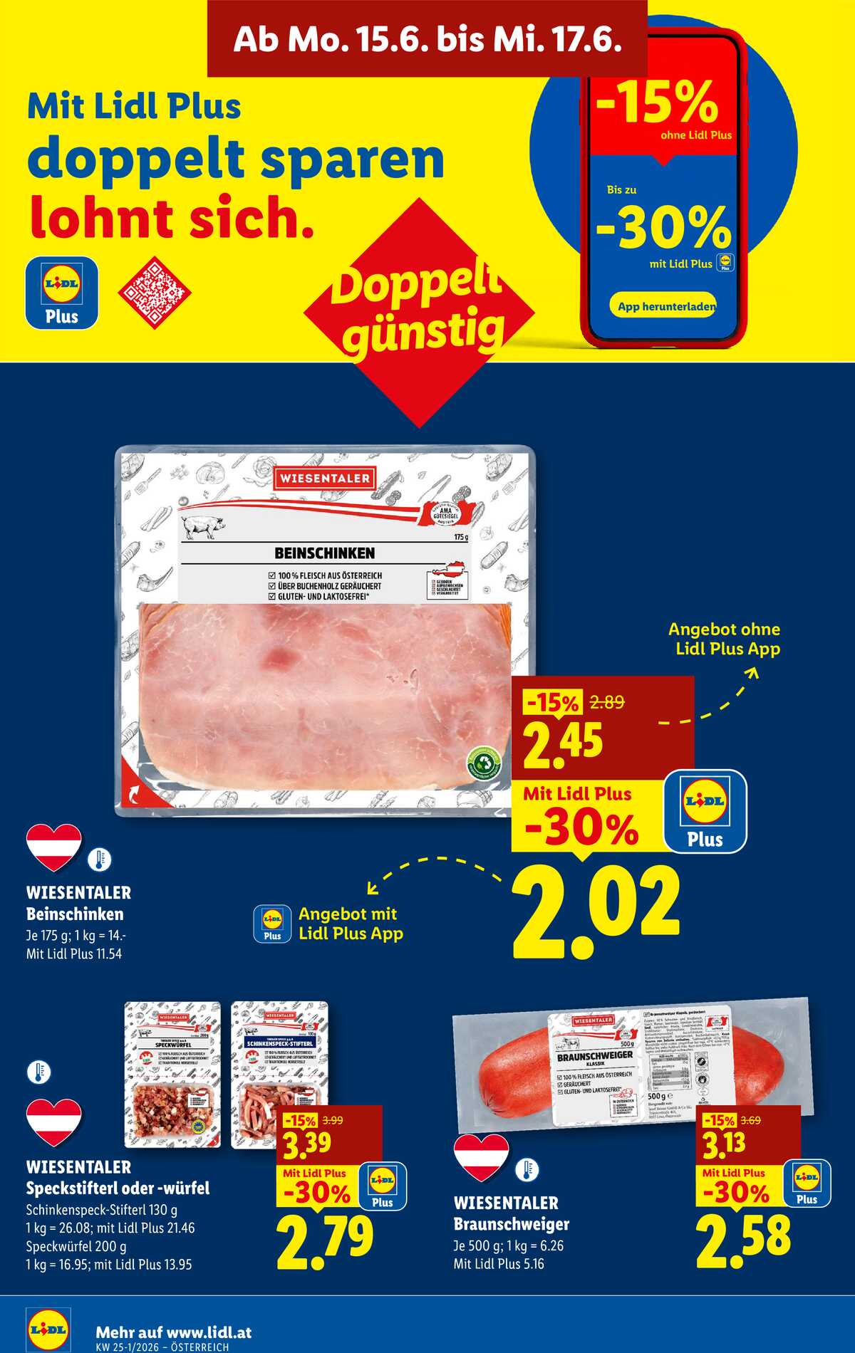 Leták Lidl Rakousko 11.6.-17.6.2026 strana 49