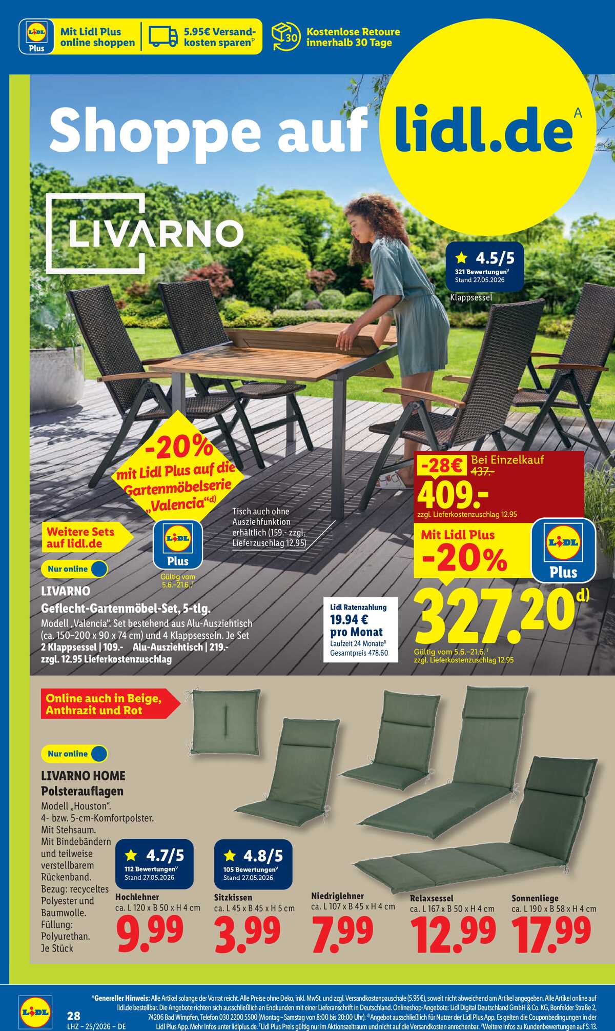 Leták Lidl Německo 15.6.-20.6.2026 strana 8