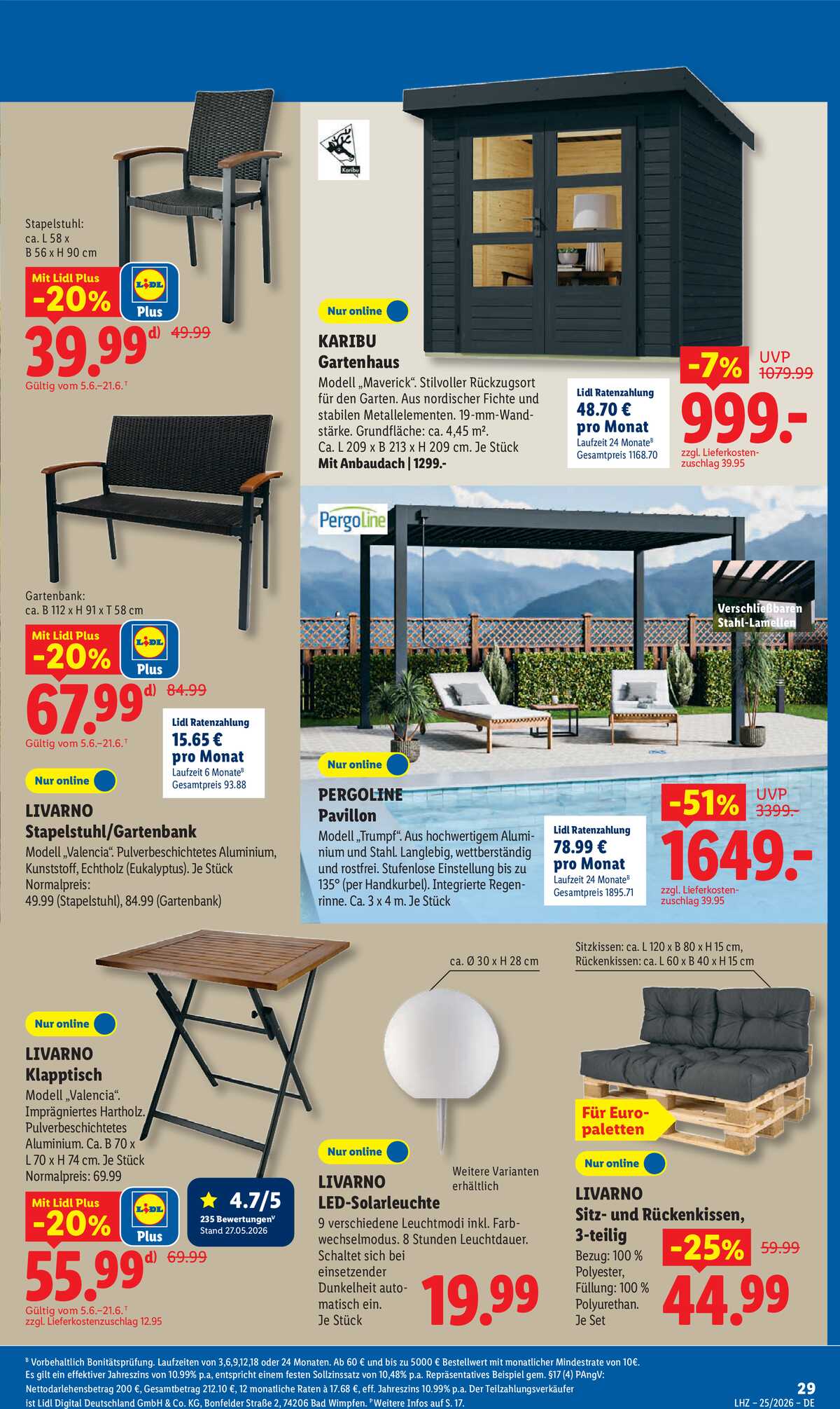 Leták Lidl Německo 15.6.-20.6.2026 strana 9