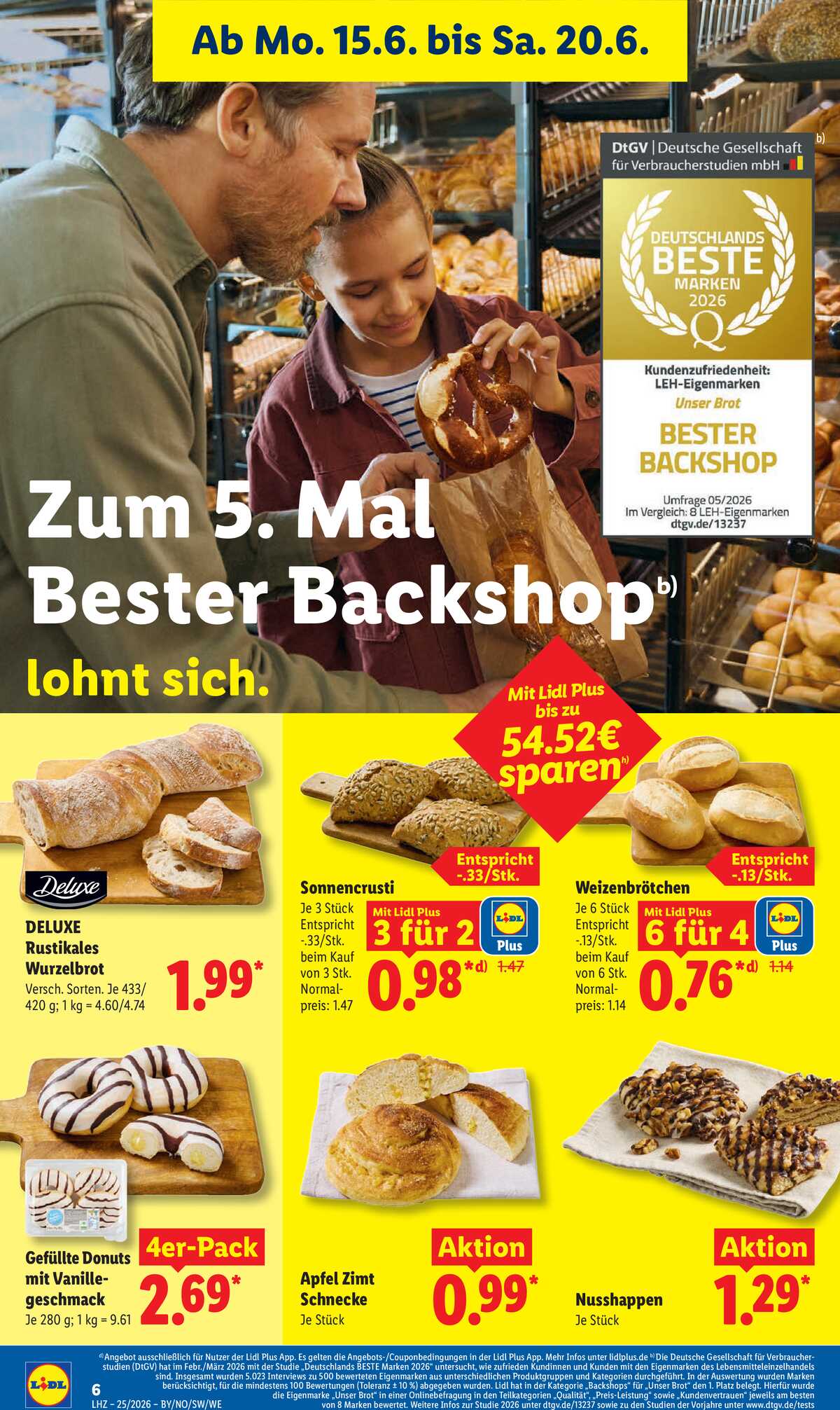 Leták Lidl Německo 15.6.-20.6.2026 strana 16