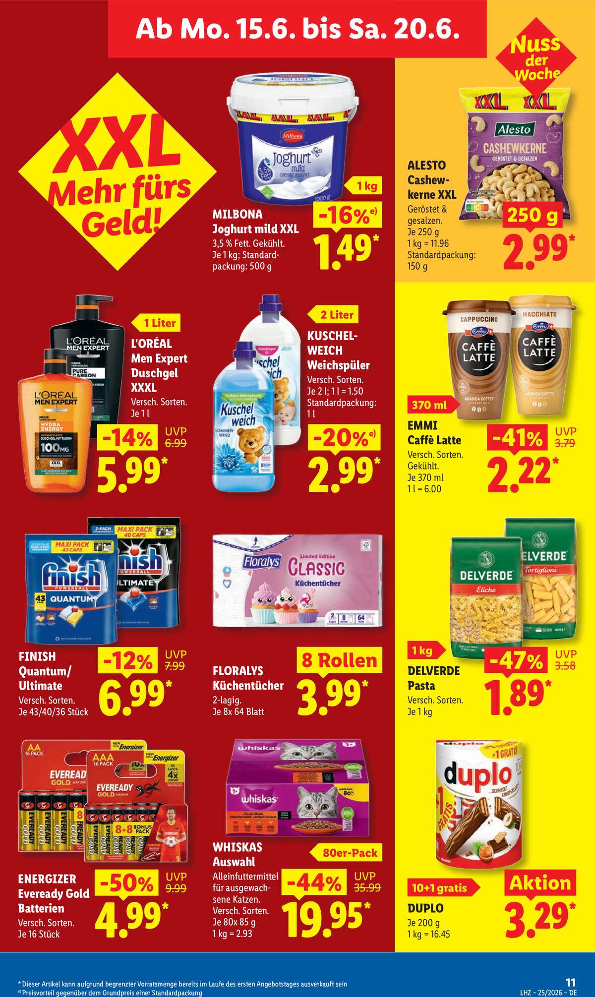 Leták Lidl Německo 15.6.-20.6.2026 strana 21