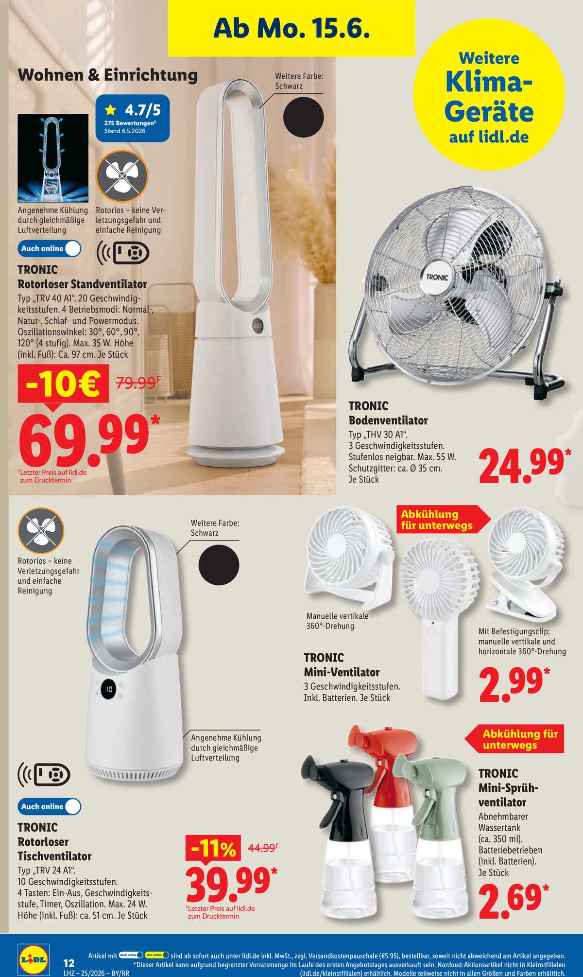 Leták Lidl Německo 15.6.-20.6.2026 strana 24