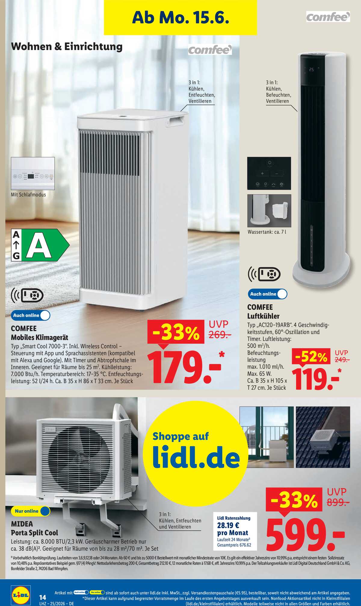 Leták Lidl Německo 15.6.-20.6.2026 strana 26